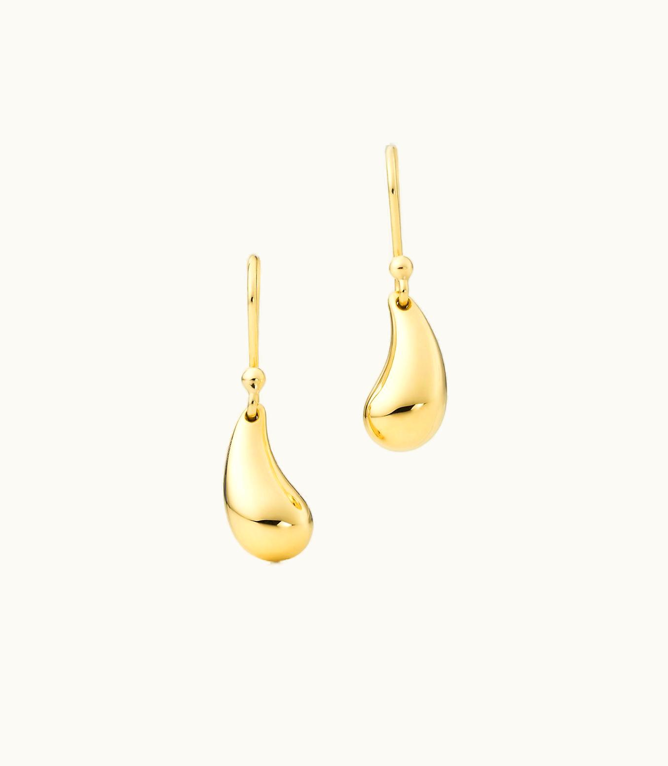 Tiffany & Co Elsa Peretti® Teardrop Earrings In 18K Gold