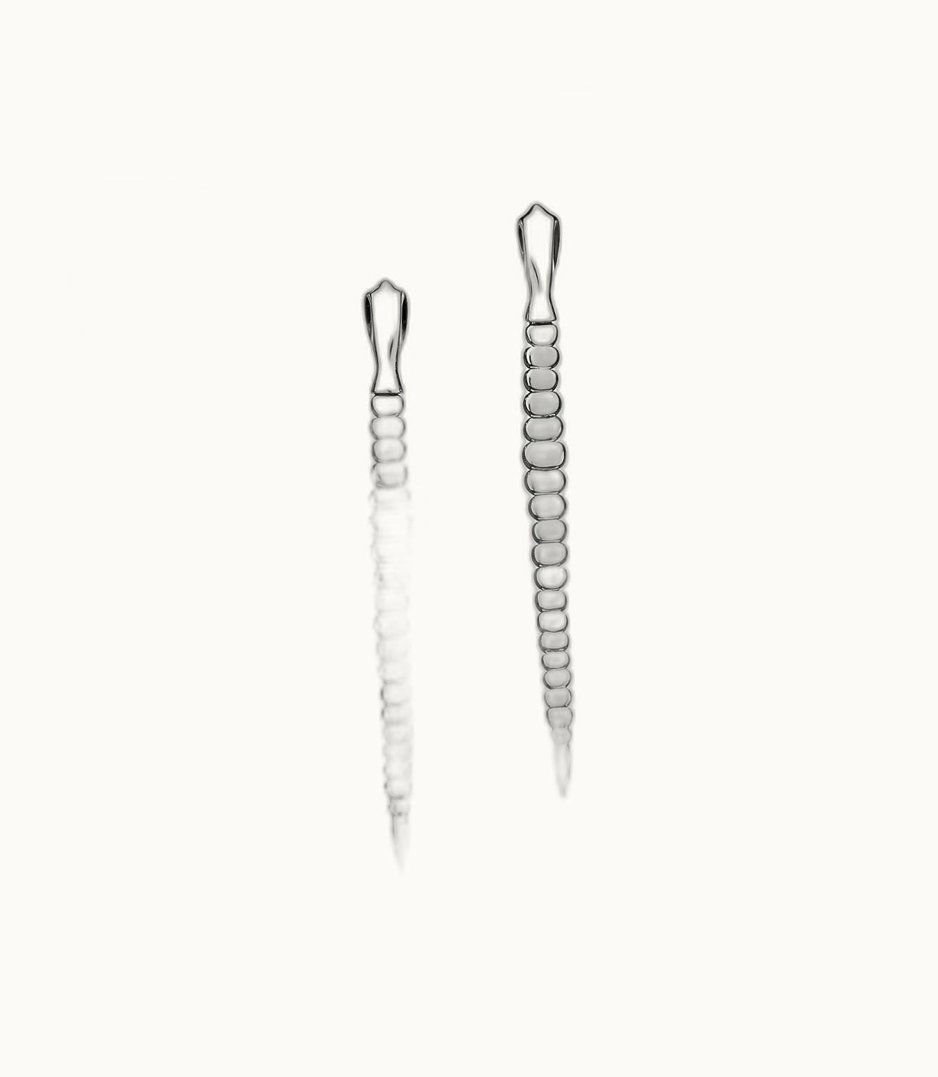 Tiffany & Co Elsa Peretti® Snake Earrings In Sterling Silver 60113356