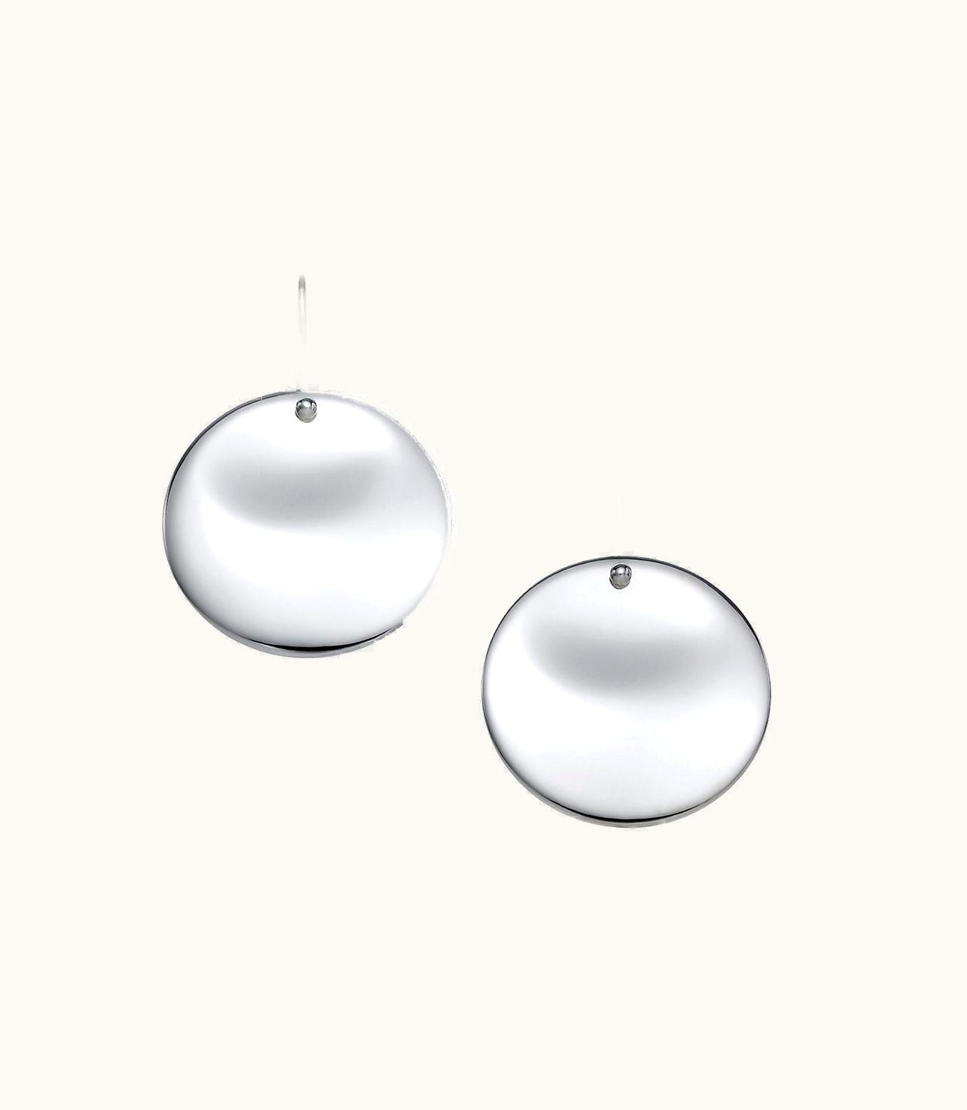 Tiffany & Co Elsa Peretti® Round Earrings In Sterling Silver