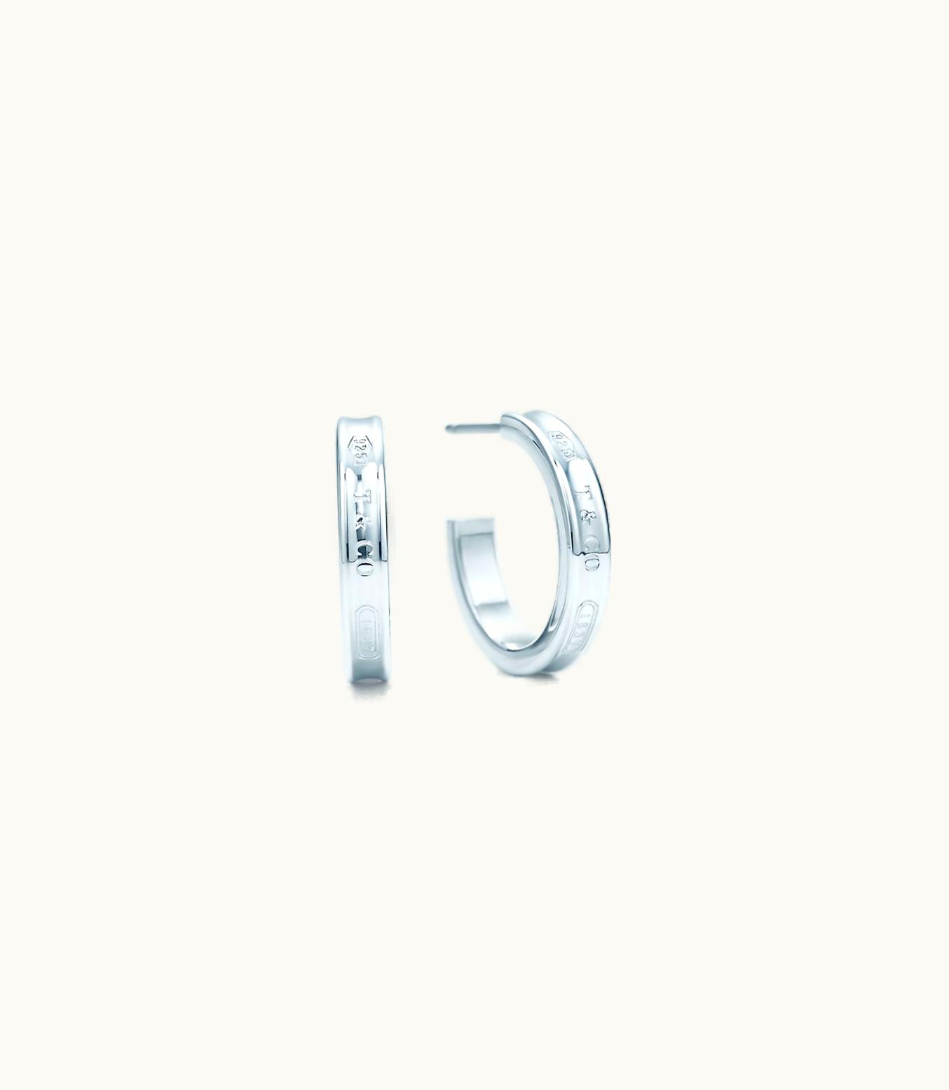 Tiffany & Co Tiffany 1837™ Hoop Earrings In Silver, Small