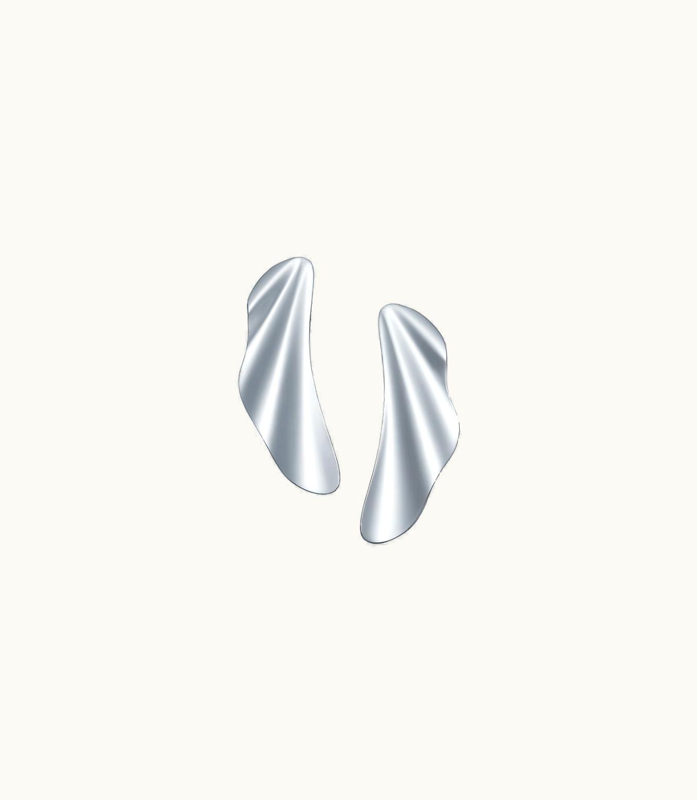 Tiffany & Co Elsa Peretti® High Tide Earrings In Sterling Silver, Small