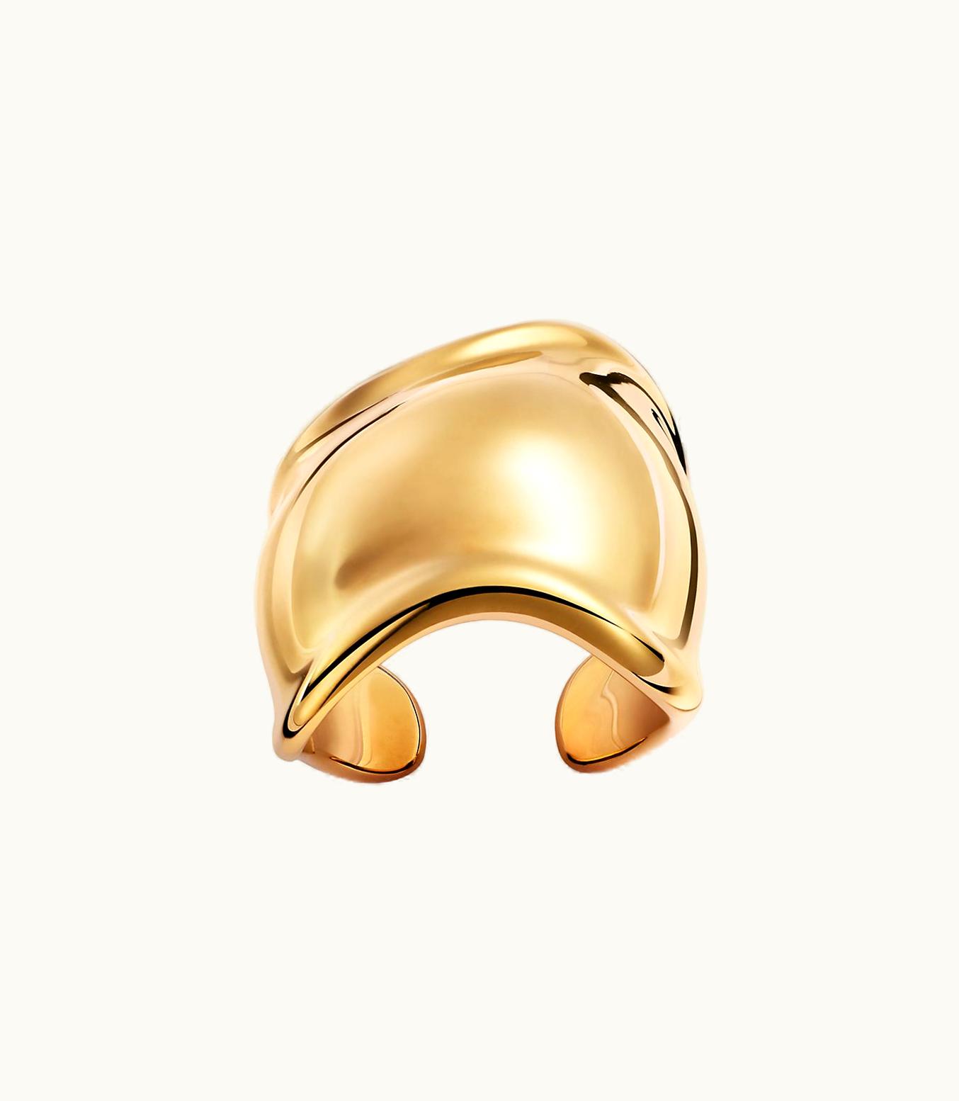 Tiffany & Co Elsa Peretti® Bone Ring In Yellow Gold