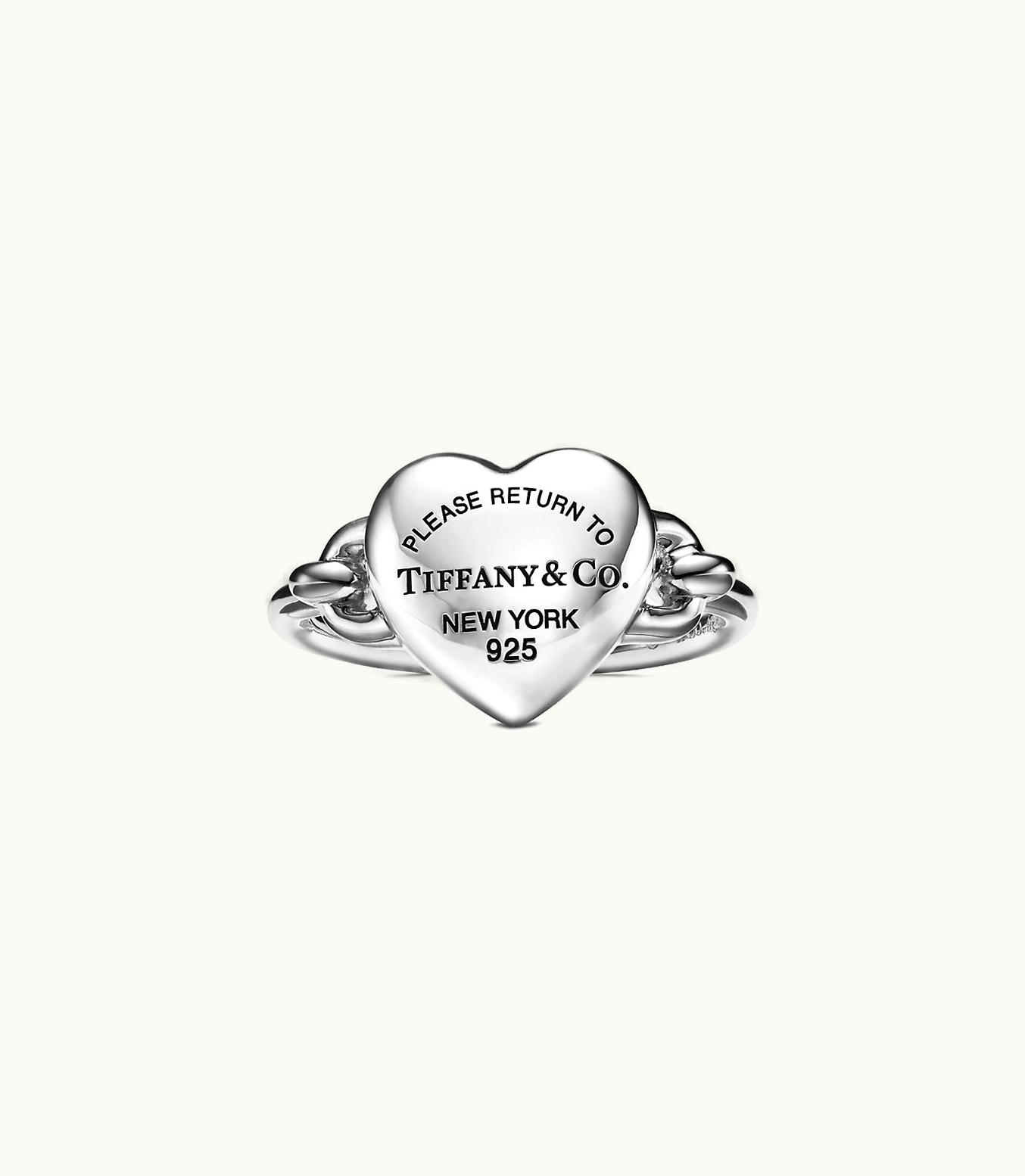 Tiffany & Co Return To Tiffany™ Full Heart Ring In Sterling Silver