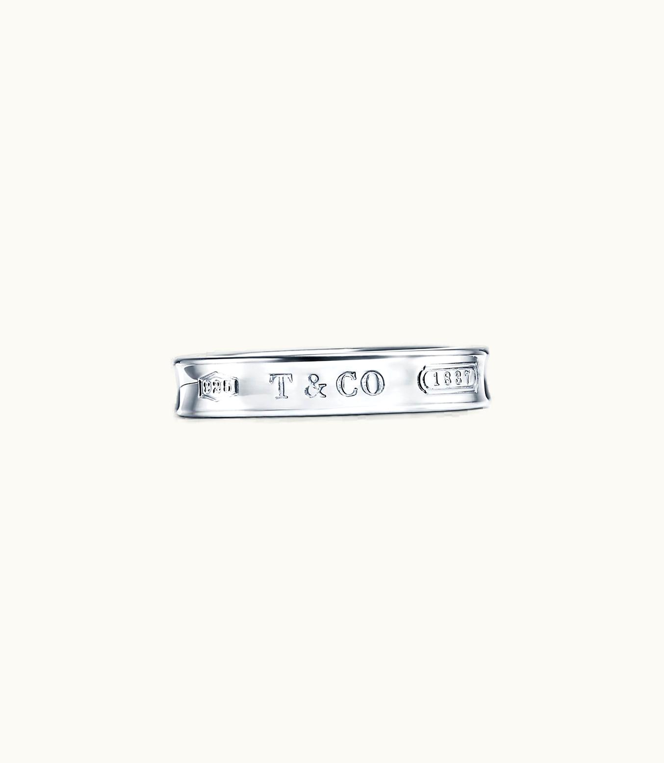 Tiffany & Co Tiffany 1837™ Ring In Silver, Narrow