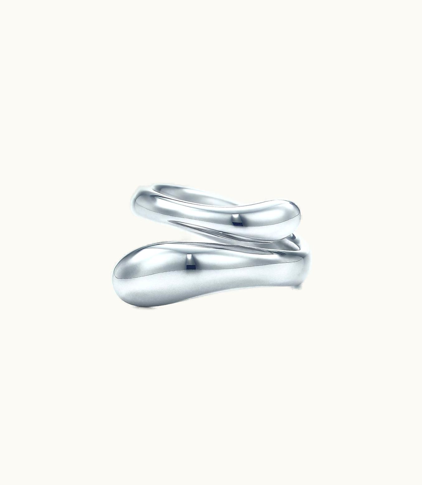 Tiffany & Co Elsa Peretti® Teardrop Ring In Sterling Silver