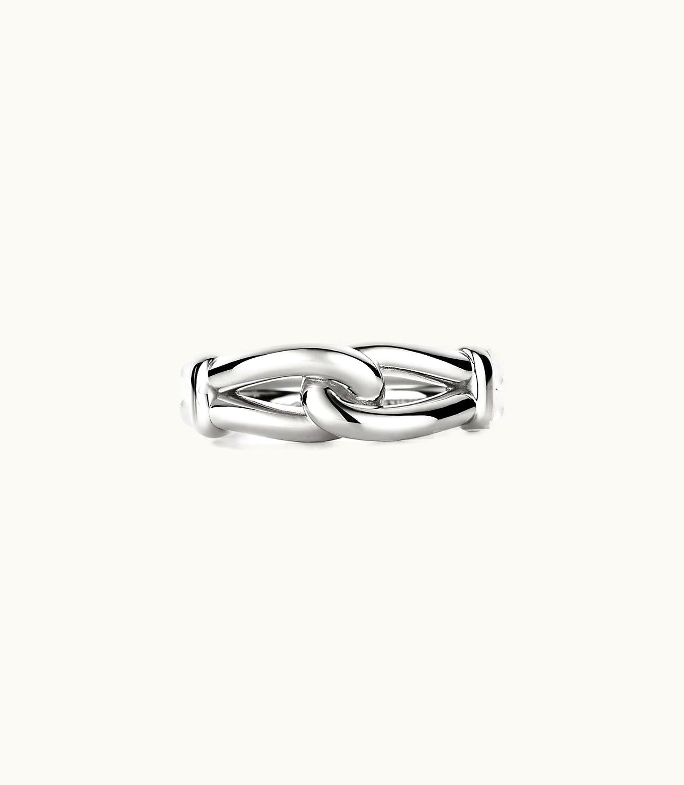Tiffany & Co Paloma Picasso® Knot Ring In Sterling Silver