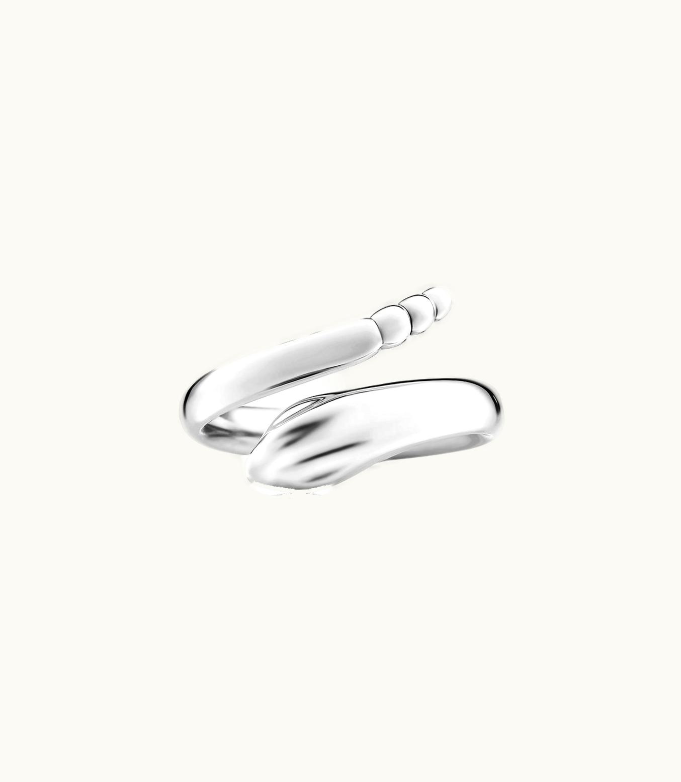 Tiffany & Co Elsa Peretti® Snake Ring In Sterling Silver
