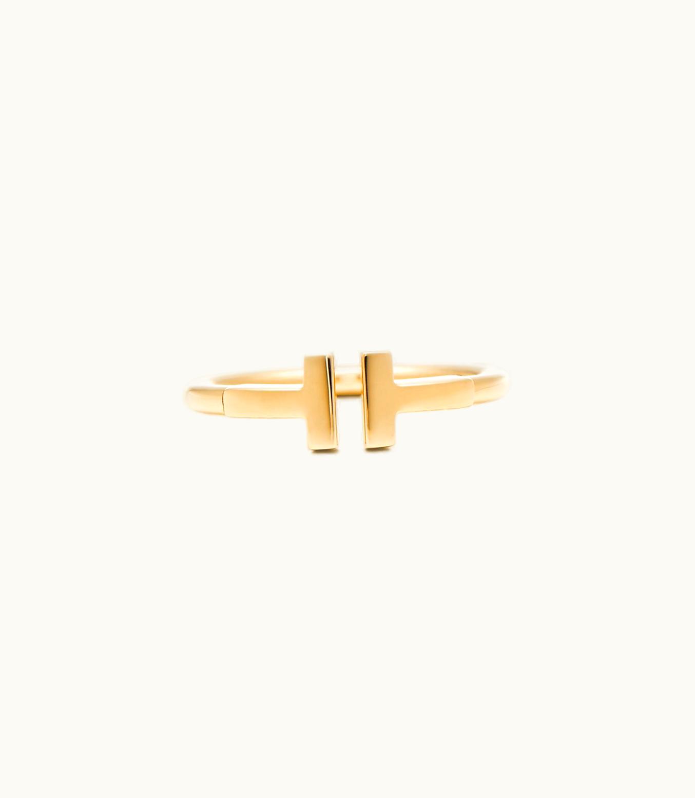 Tiffany & Co Tiffany T Wire Ring In 18K Gold