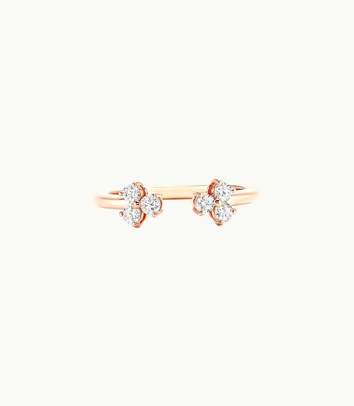Tiffany & Co Tiffany Aria Open Ring In 18K Rose Gold
