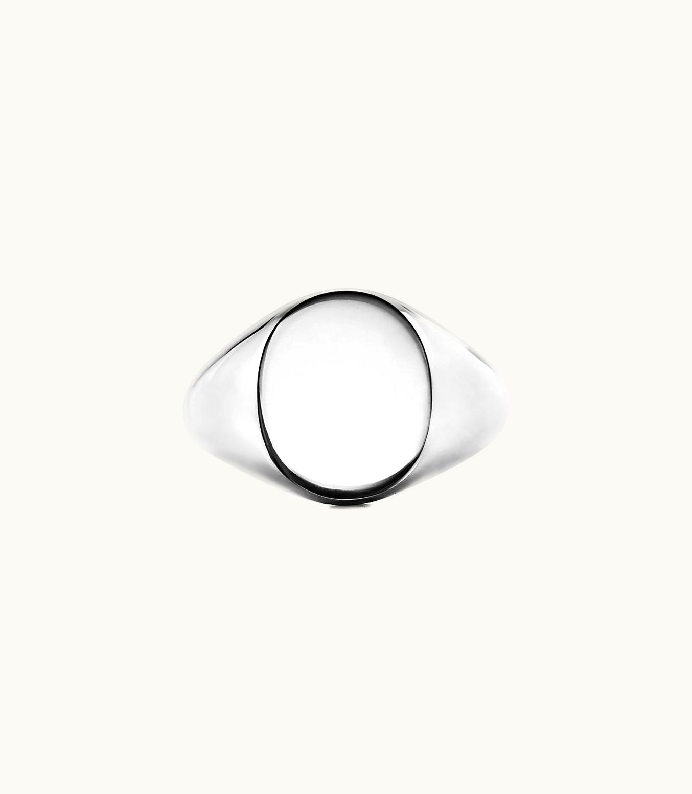 Tiffany & Co Signet Ring In Sterling Silver