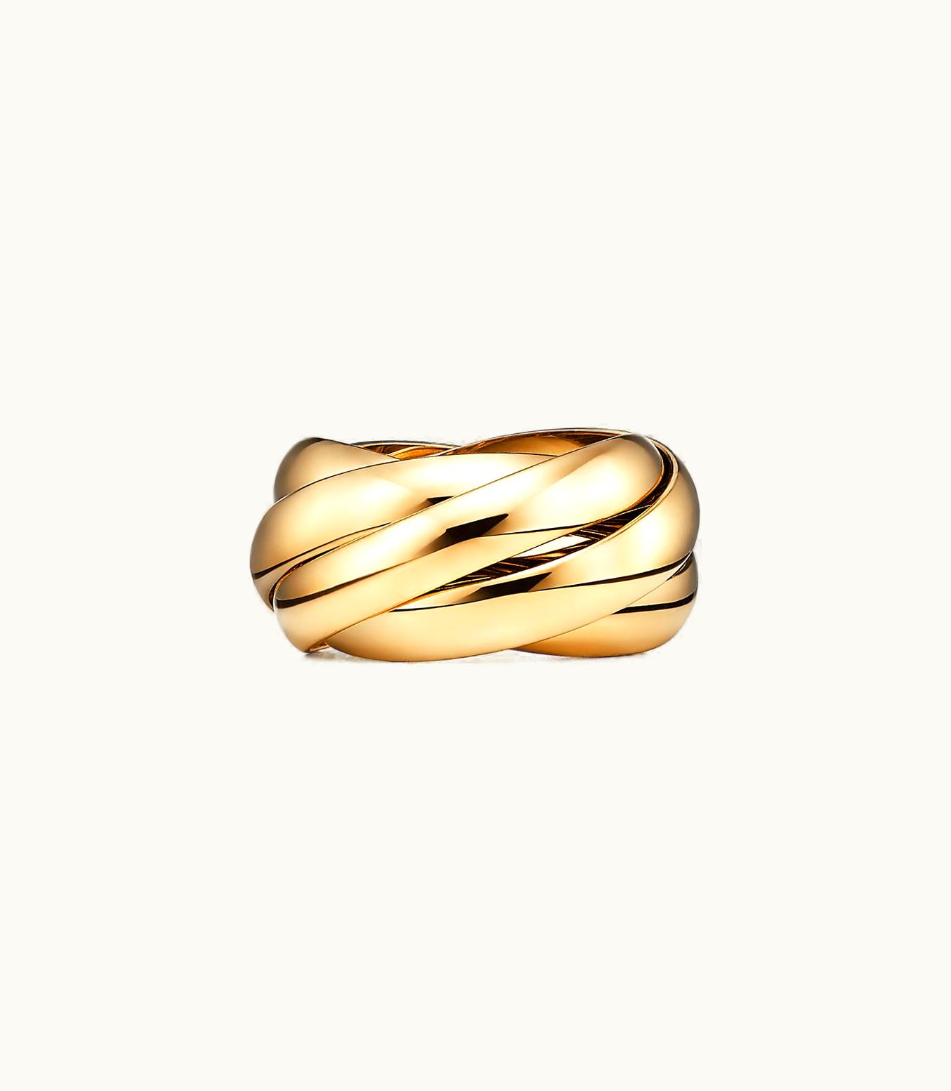 Tiffany & Co Paloma's Melody Five-Band Ring In 18K Gold