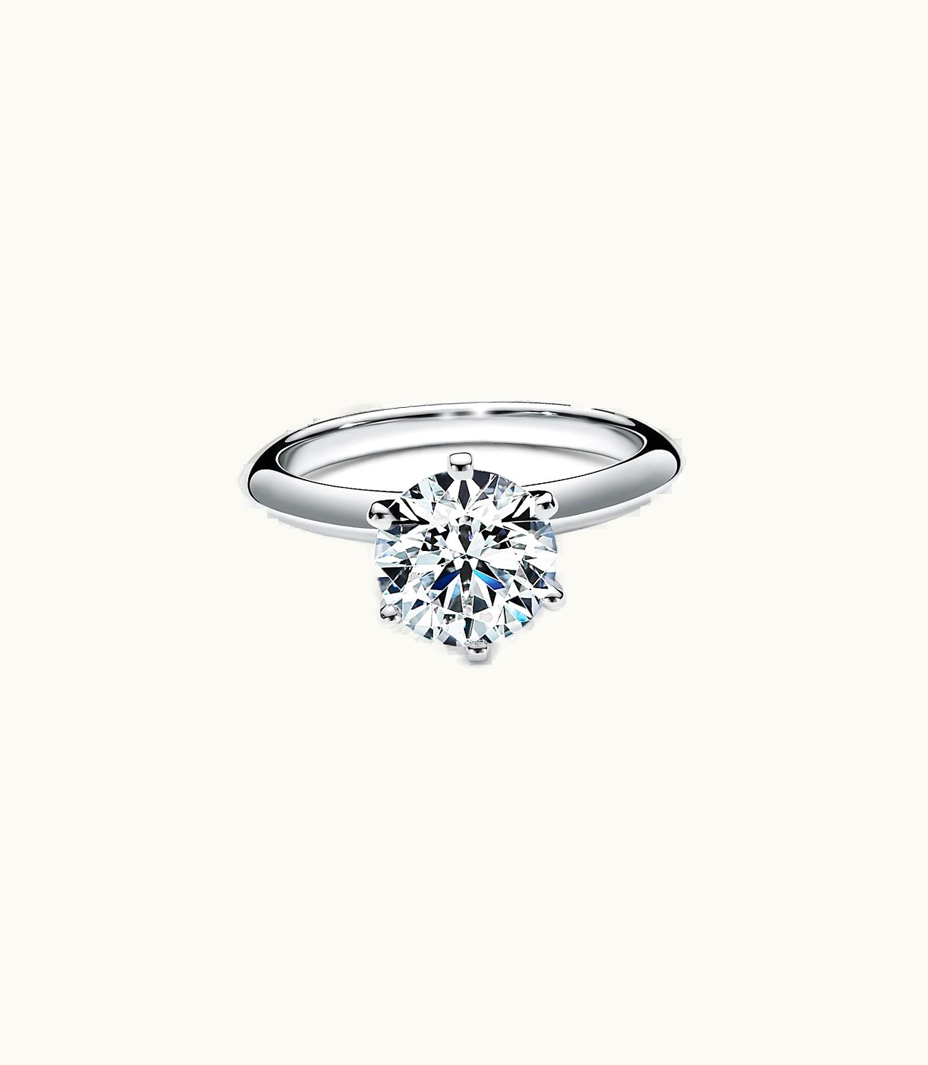 Tiffany & Co The Tiffany® Setting Engagement Ring In Platinum