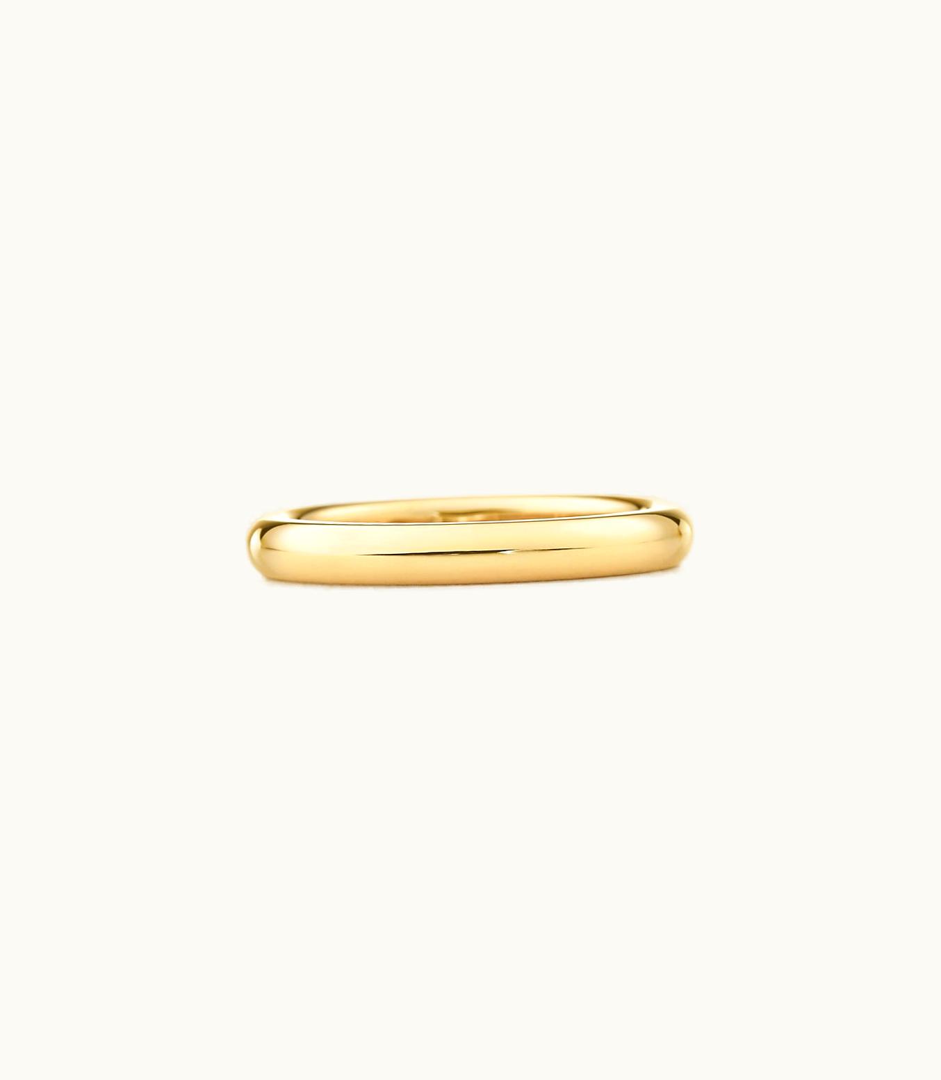 Tiffany & Co Elsa Peretti® Stacking Band Ring In 18K Gold