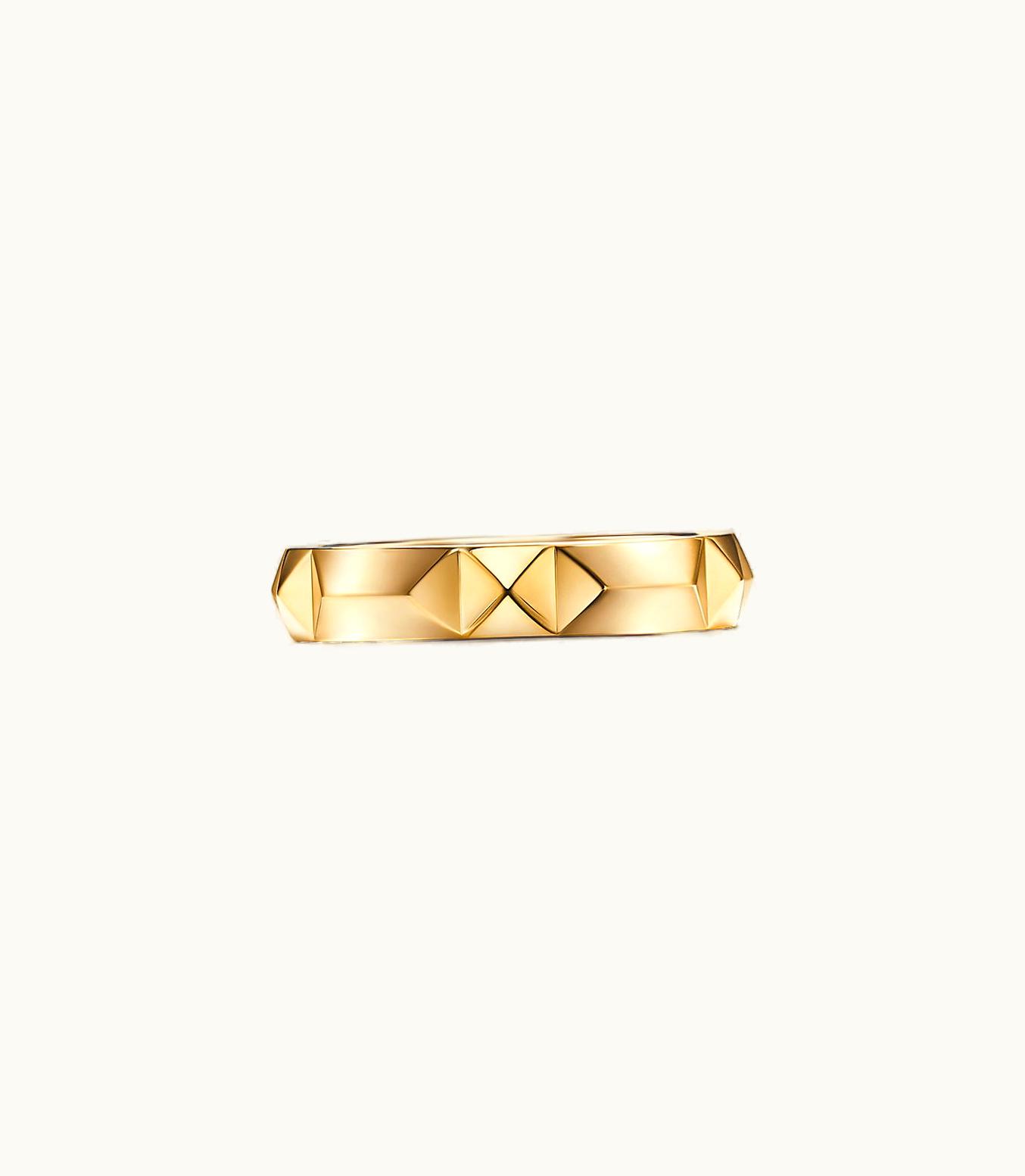 Tiffany & Co Tiffany True® Band Ring In Yellow Gold, 4 Mm Wide