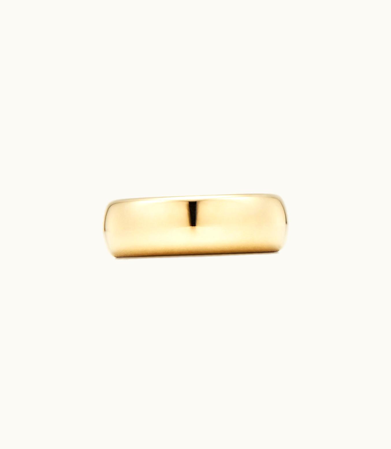 Tiffany & Co Tiffany Forever Wedding Band Ring In Yellow Gold, 6 Mm Wide
