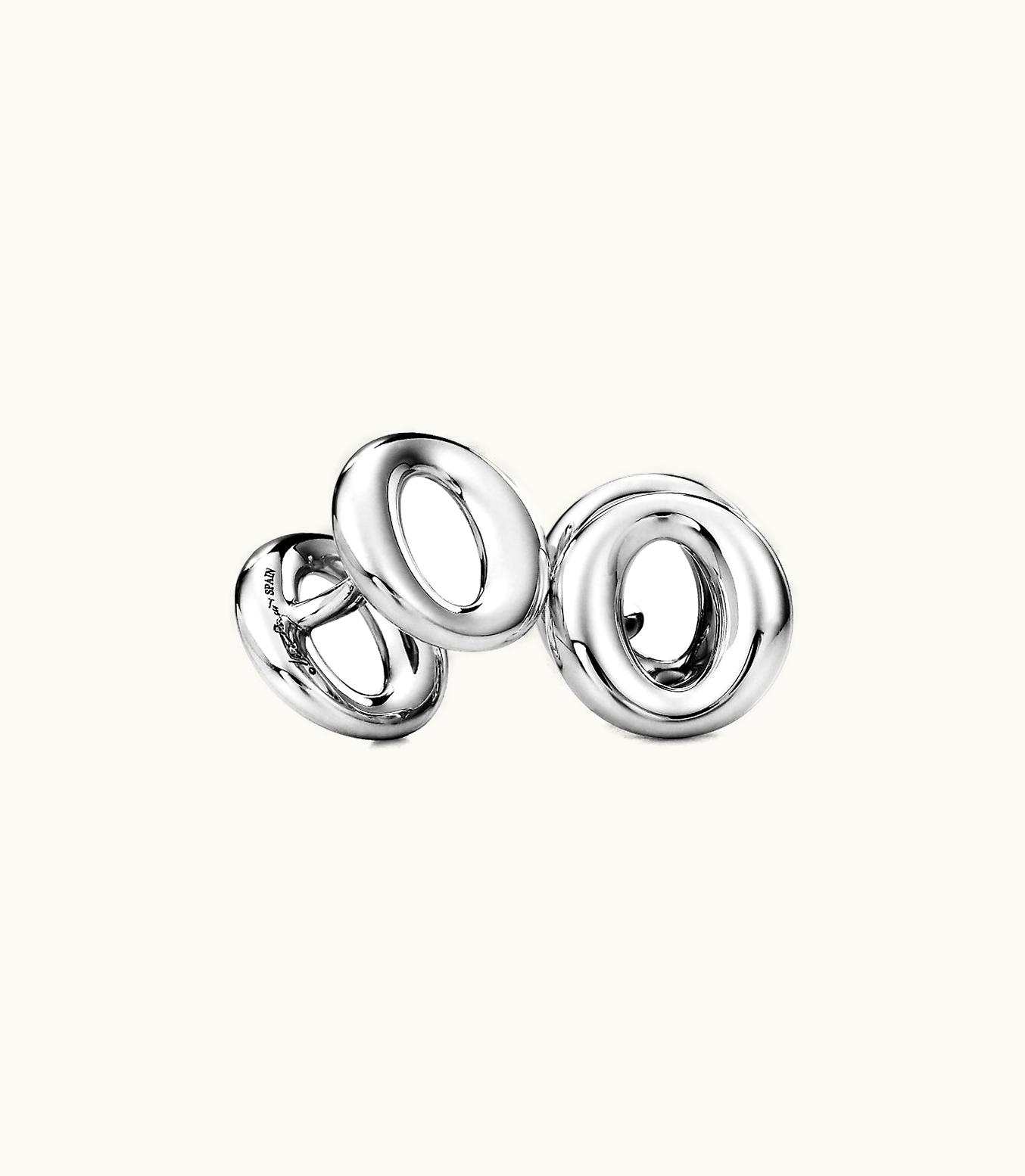 Tiffany & Co Elsa Peretti® Sevillana Cuff Links In Sterling Silver