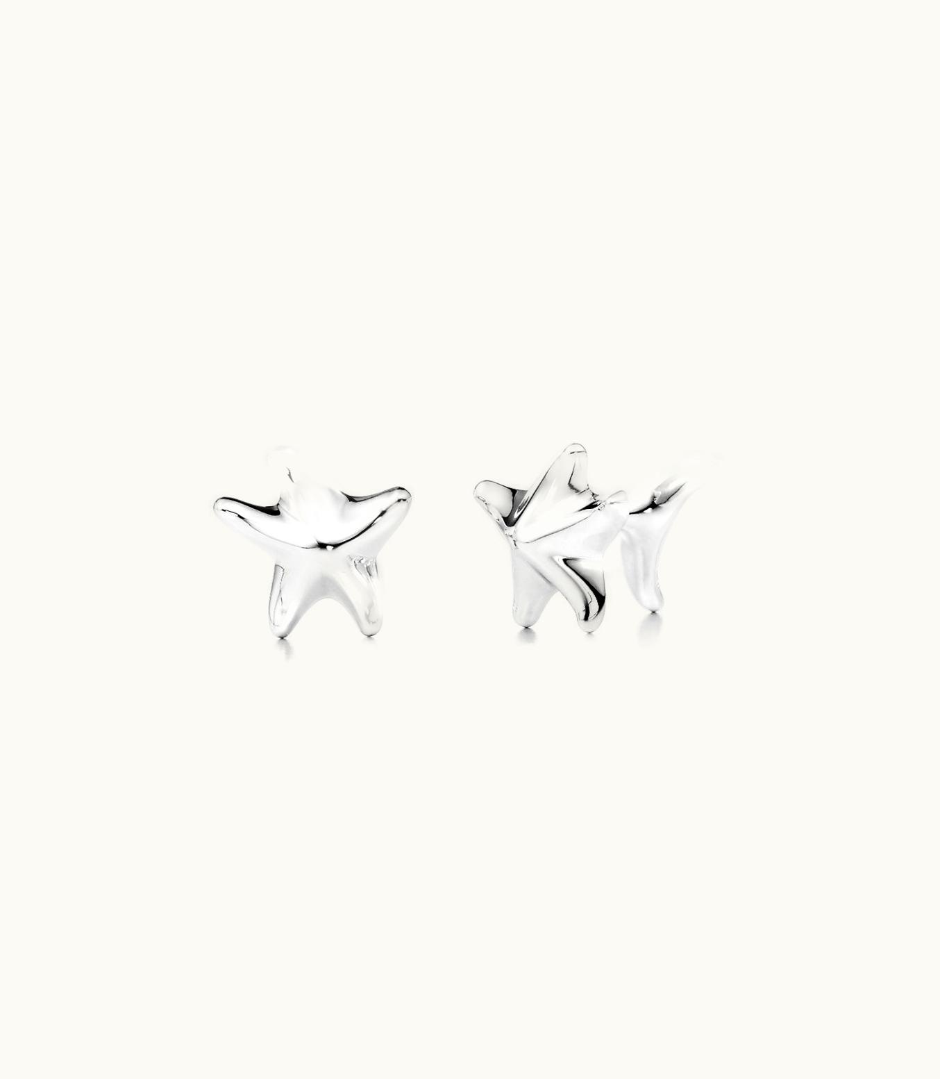 Tiffany & Co Elsa Peretti® Starfish Cuff Links In Sterling Silver