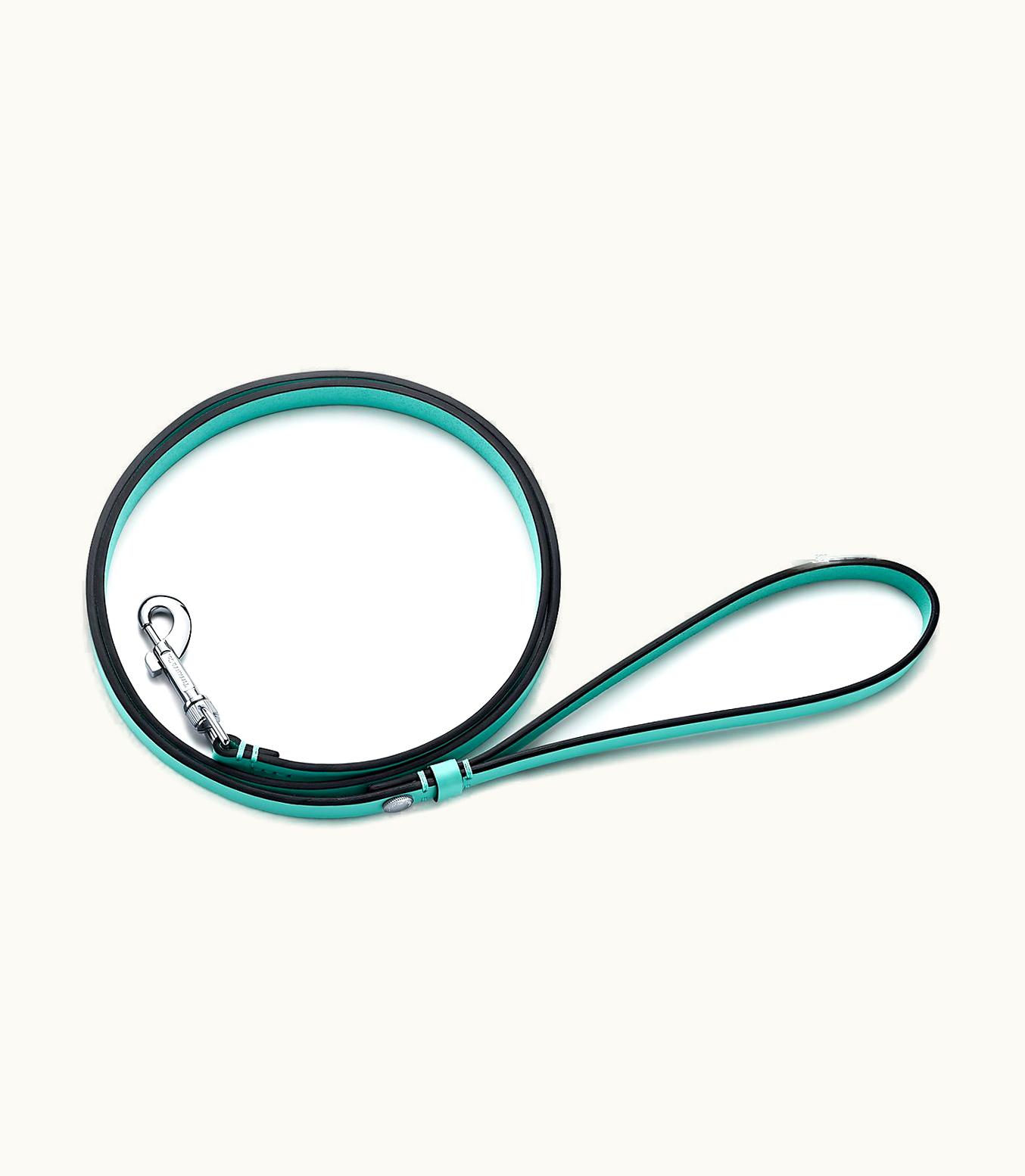 Tiffany & Co Pet Leash In Tiffany Blue® Leather, Small