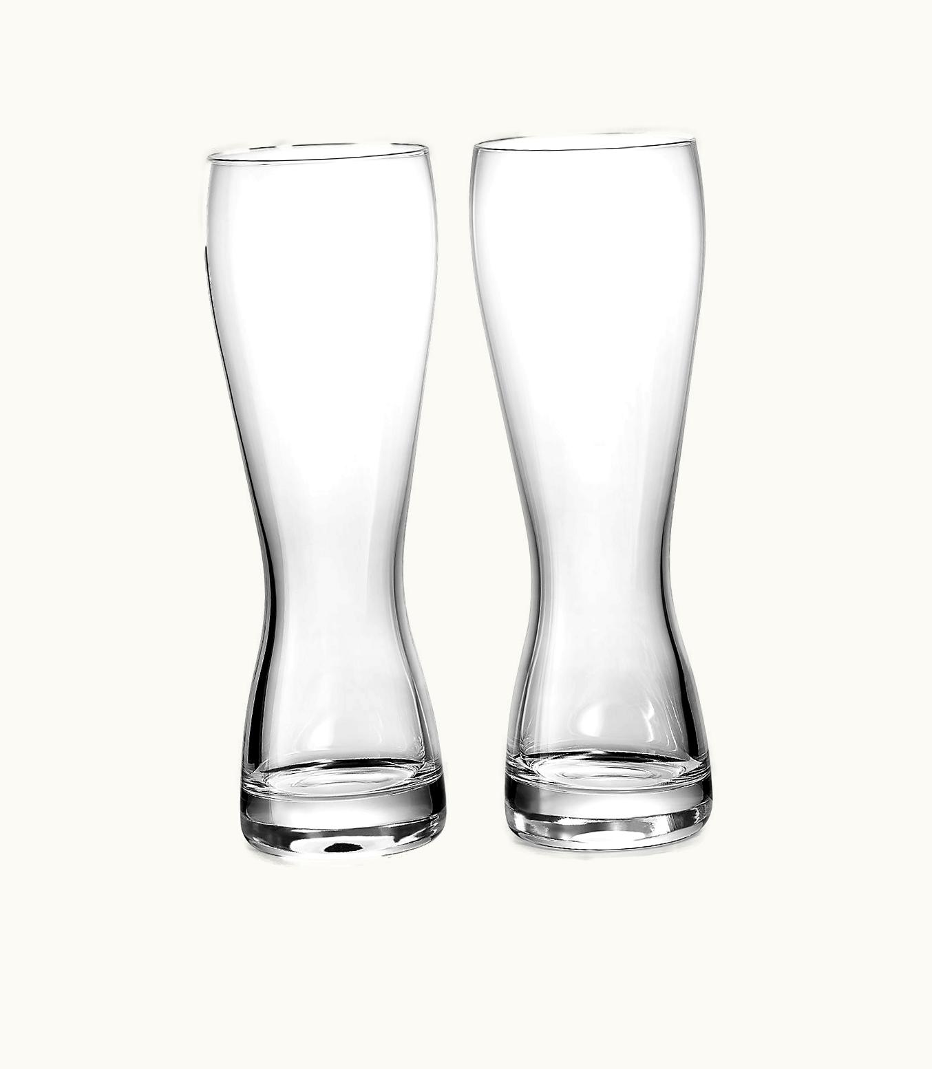 Tiffany & Co Tiffany Home Essentials Beer Glasses Set Of Two, In Crystal Glass