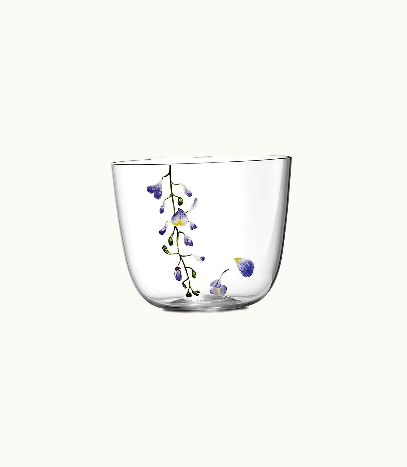 Tiffany & Co Tiffany Wisteria Water Glass In Glass