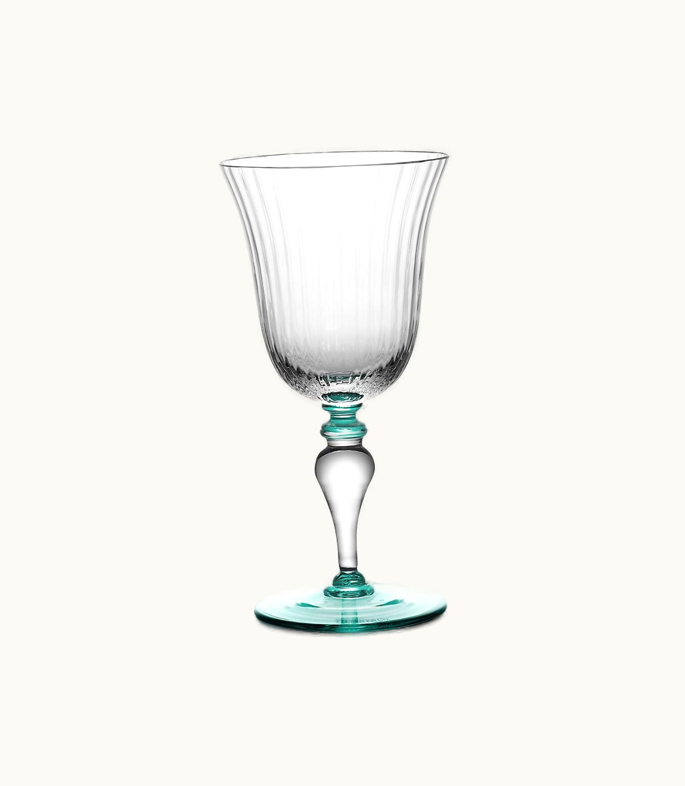 Tiffany & Co Tiffany Color Block Wine Glass In Tiffany Blue®