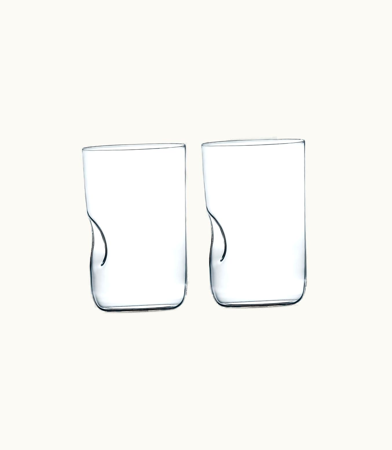 Tiffany & Co Elsa Peretti® Thumbprint Glasses In Lead Crystal, Set Of Two 69682901
