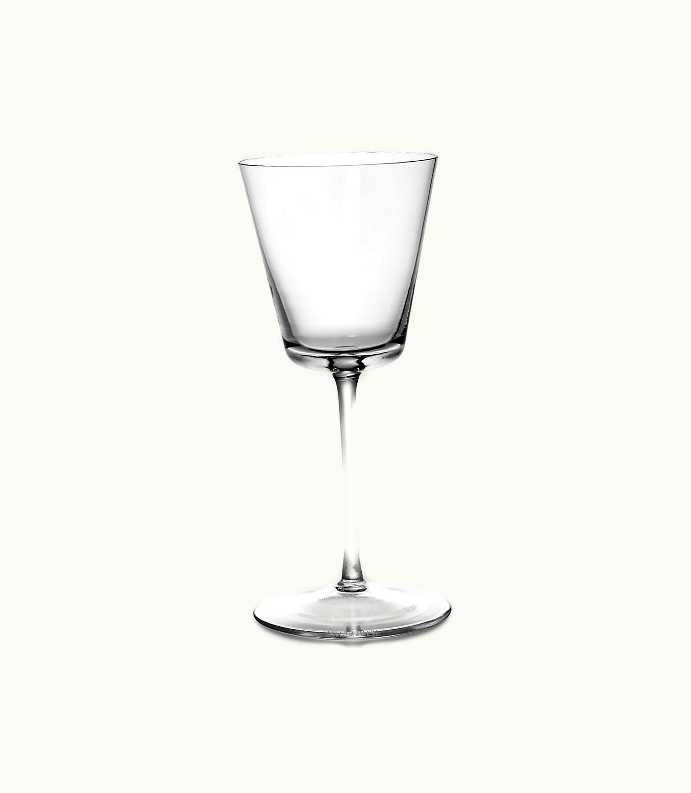 Tiffany & Co Tiffany Moderne White Wine Glass In Glass