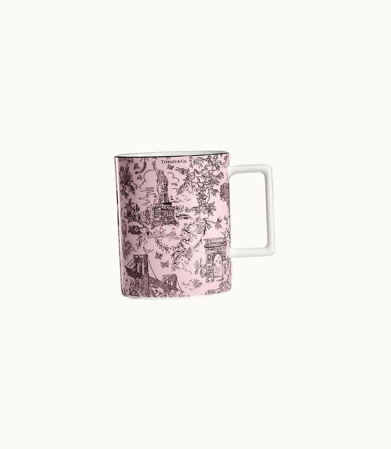 Tiffany & Co Tiffany Toile Mug In Morganite Bone China