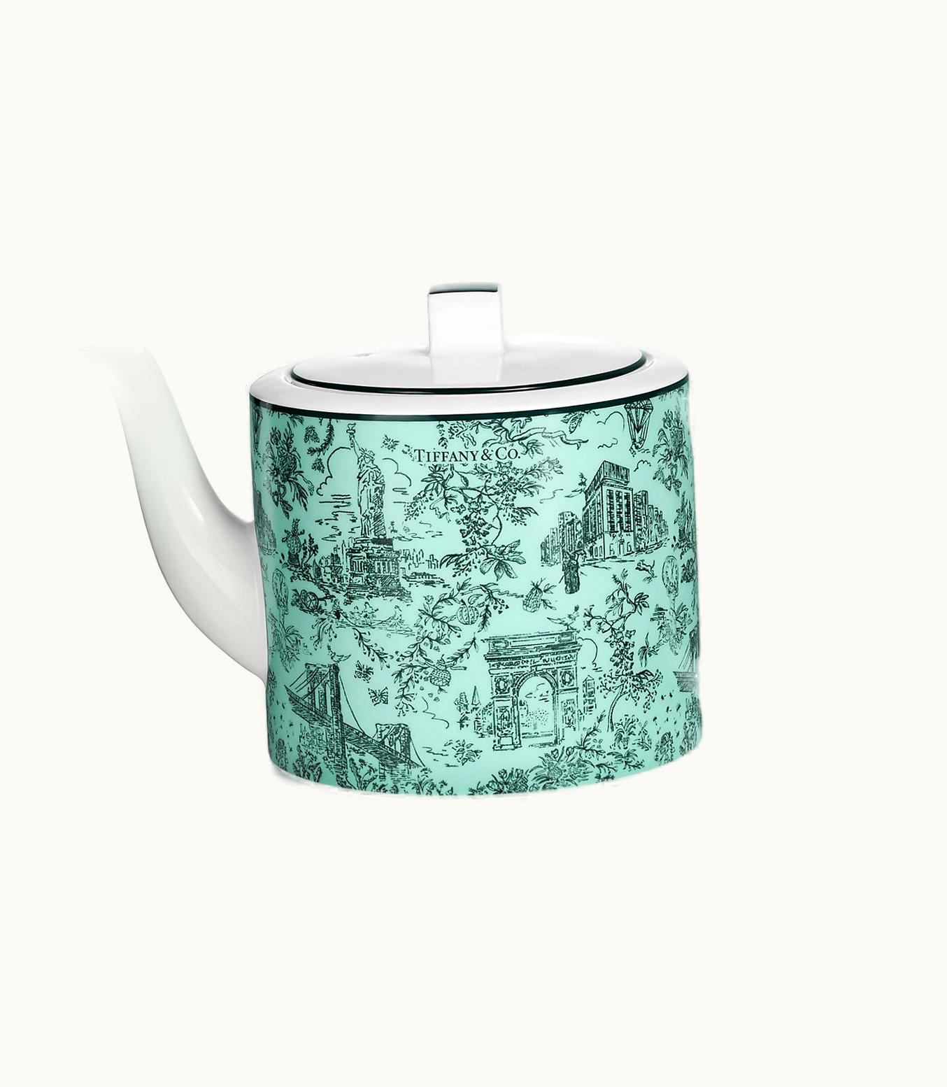 Tiffany & Co Tiffany Toile Coffee Pot In Tiffany Blue® Bone China