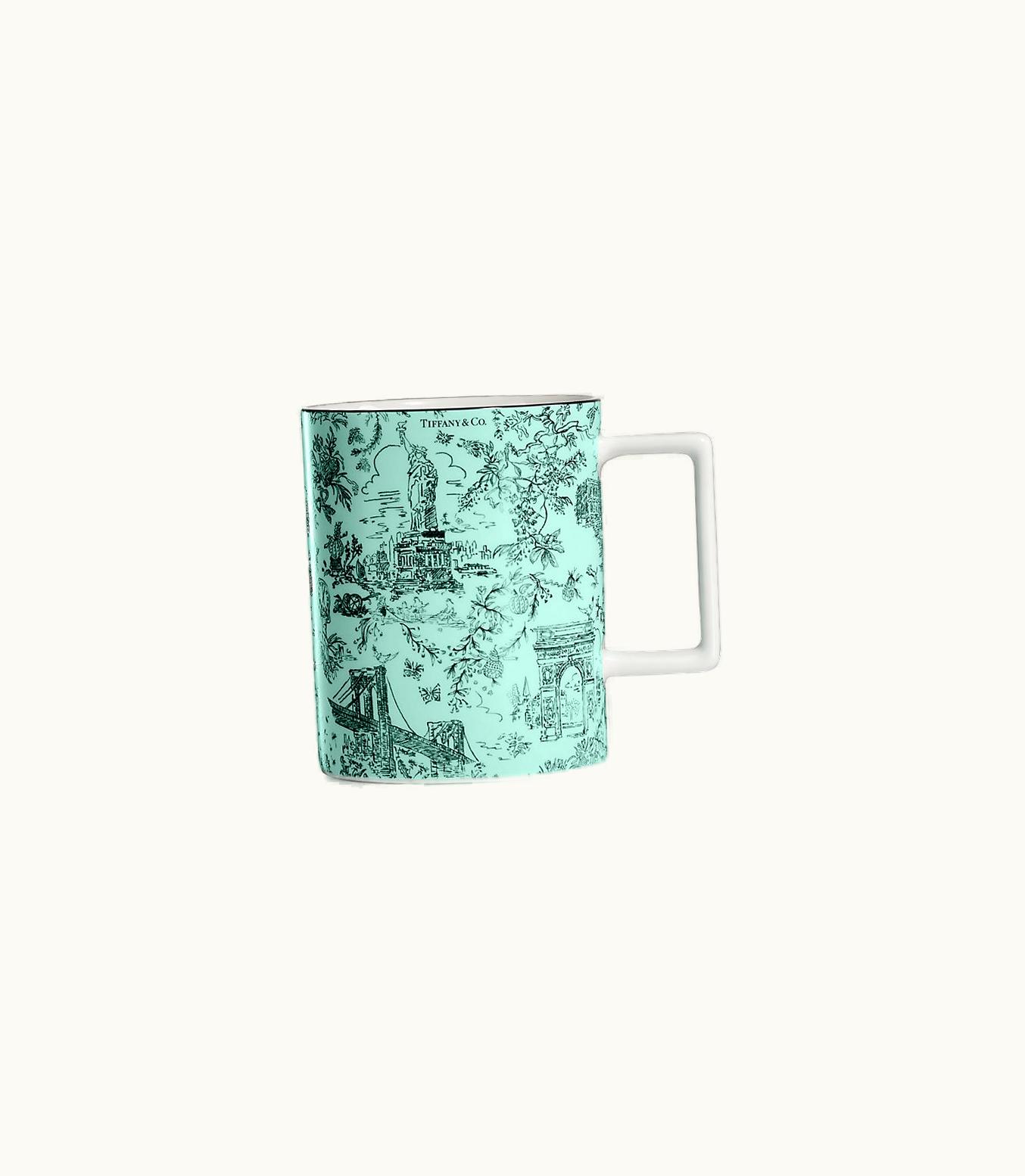 Tiffany & Co Tiffany Toile Mug In Tiffany Blue® Bone China