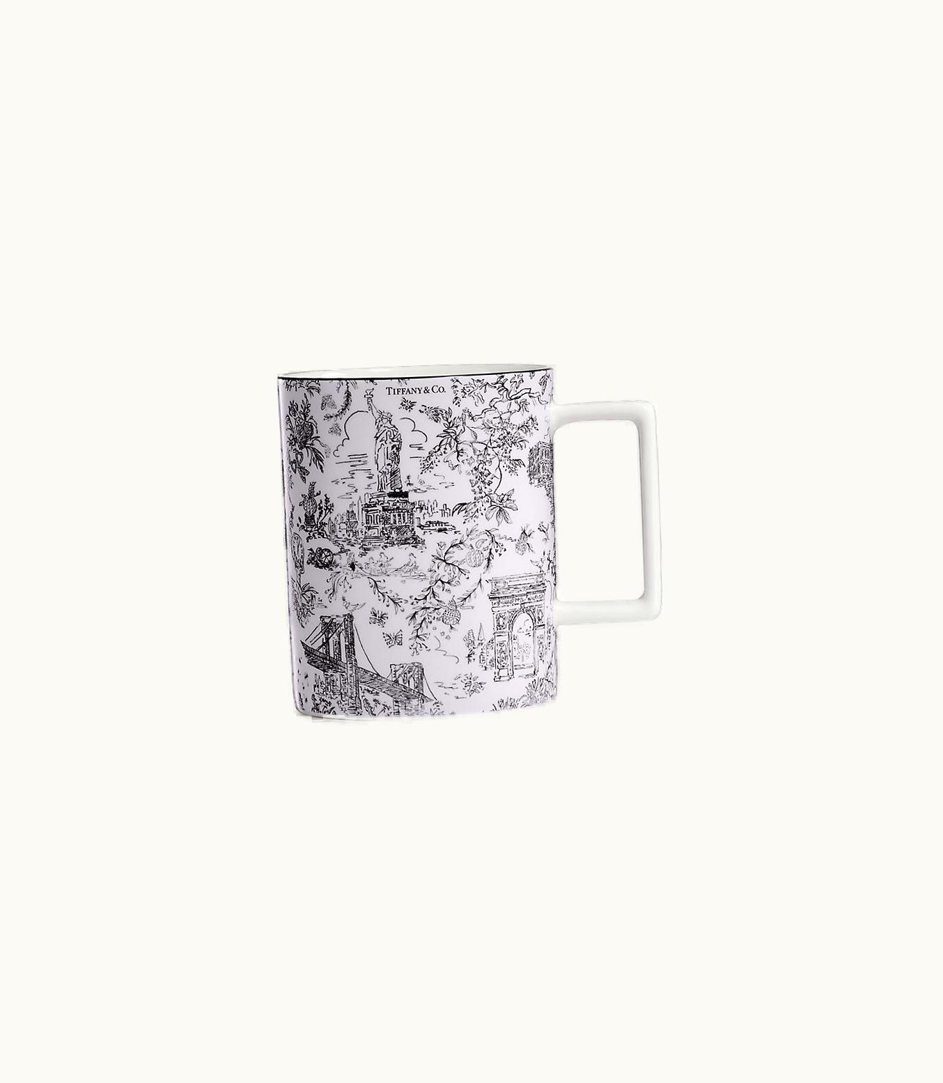 Tiffany & Co Tiffany Toile Mug In Kunzite Bone China