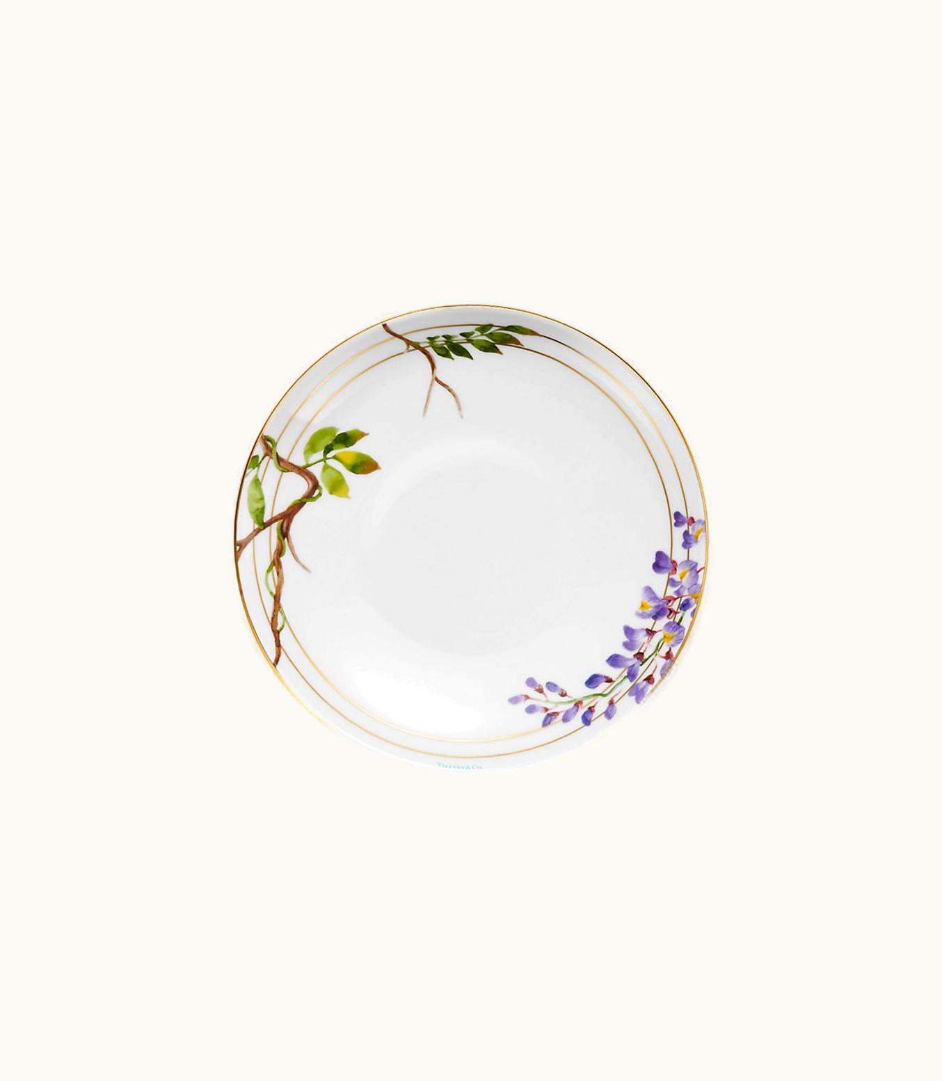 Tiffany & Co Tiffany Wisteria Bread And Butter Plate In Porcelain