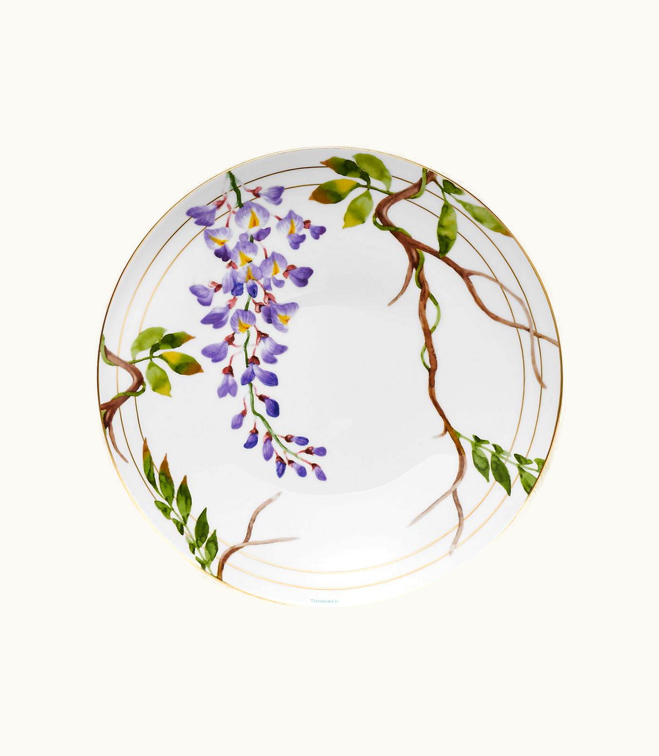Tiffany & Co Tiffany Wisteria Dinner Plate In Porcelain