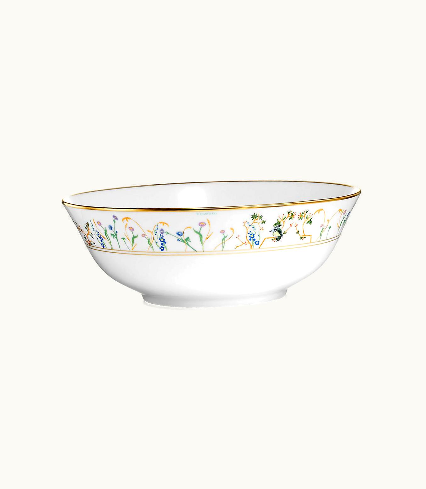 Tiffany & Co Tiffany Jardin Serving Bowl In Porcelain