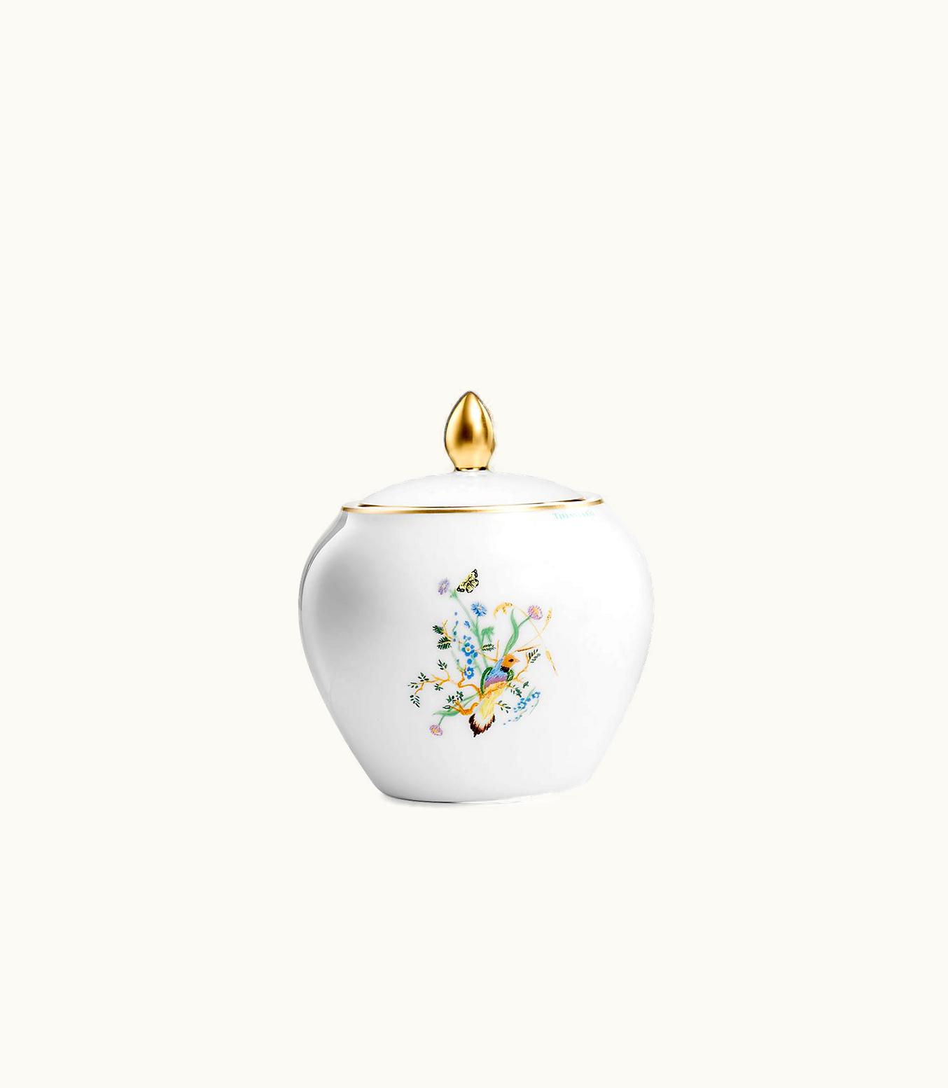 Tiffany & Co Tiffany Jardin Sugar Bowl In Porcelain