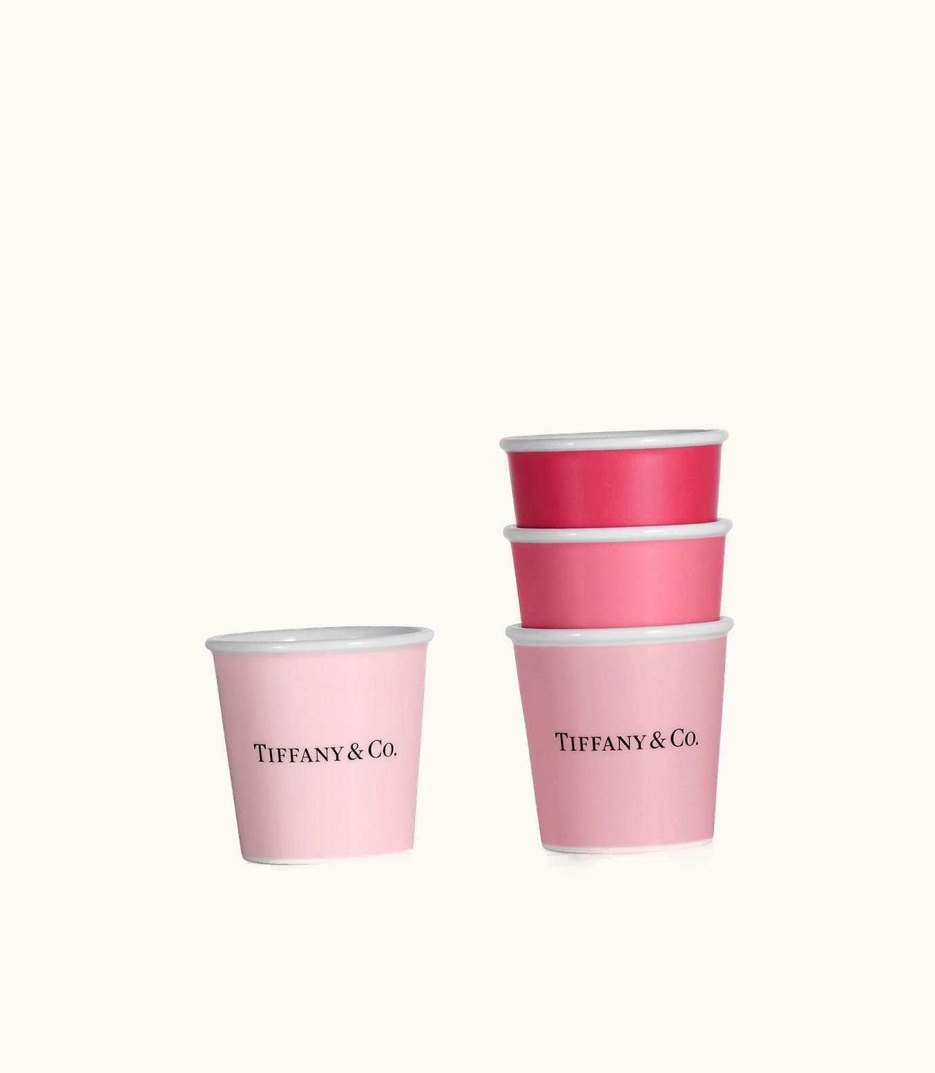 Tiffany & Co Tiffany Cups Tiffany Espresso Cups In Bone China, Set Of Four 73242118