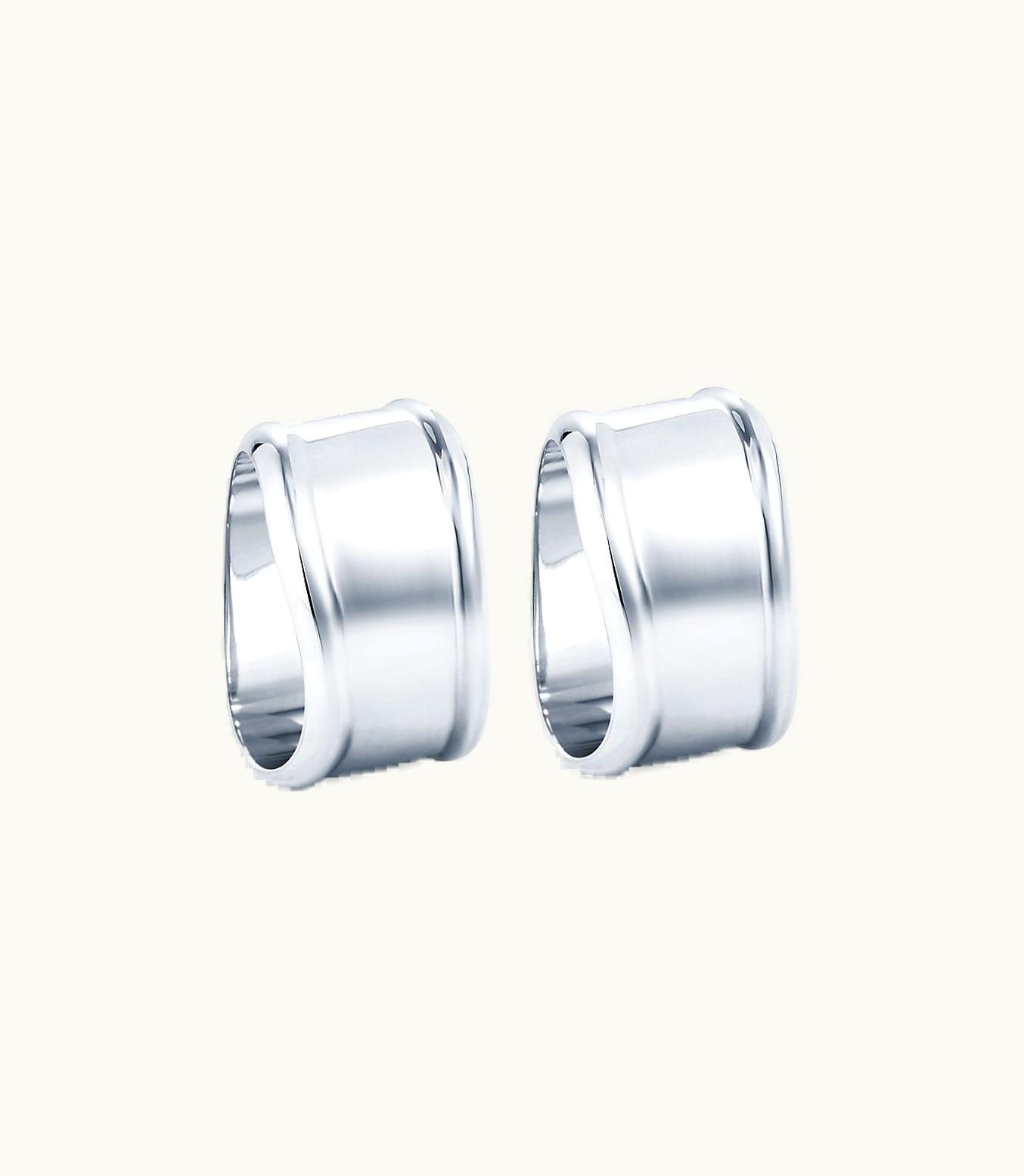Tiffany & Co Elsa Peretti® Napkin Rings In Sterling Silver, Set Of Two