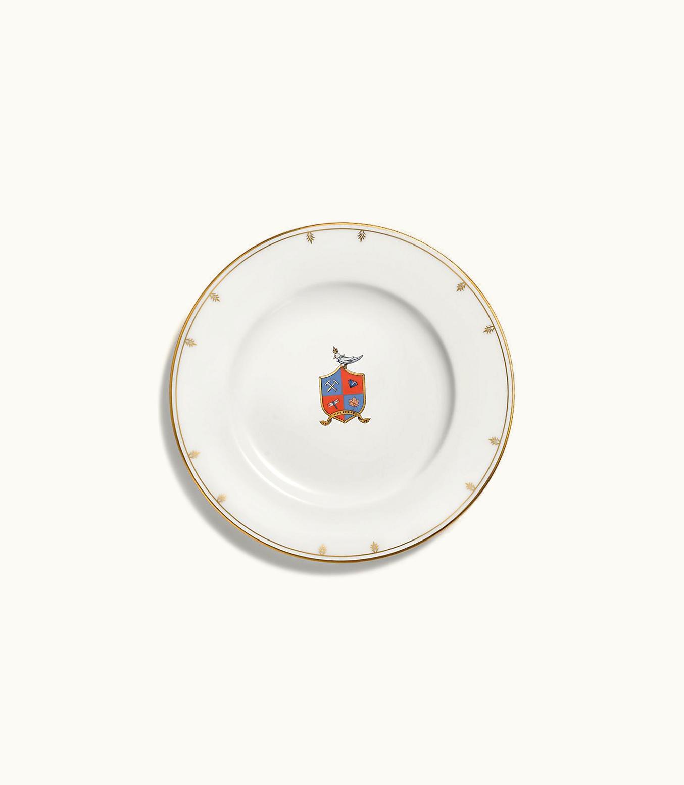 Tiffany & Co Tiffany Crest Bread And Butter Plate In Bone China