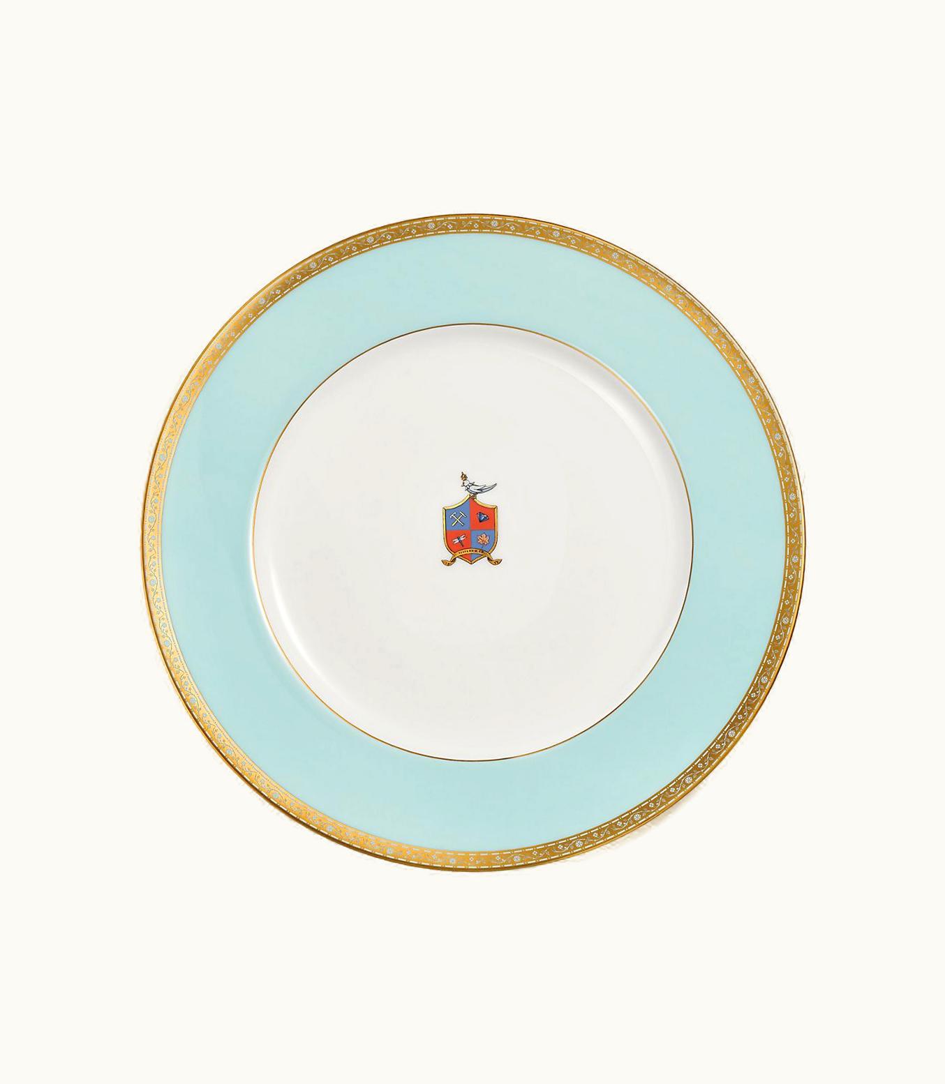 Tiffany & Co Tiffany Crest Dinner Plate In Bone China In Bone China