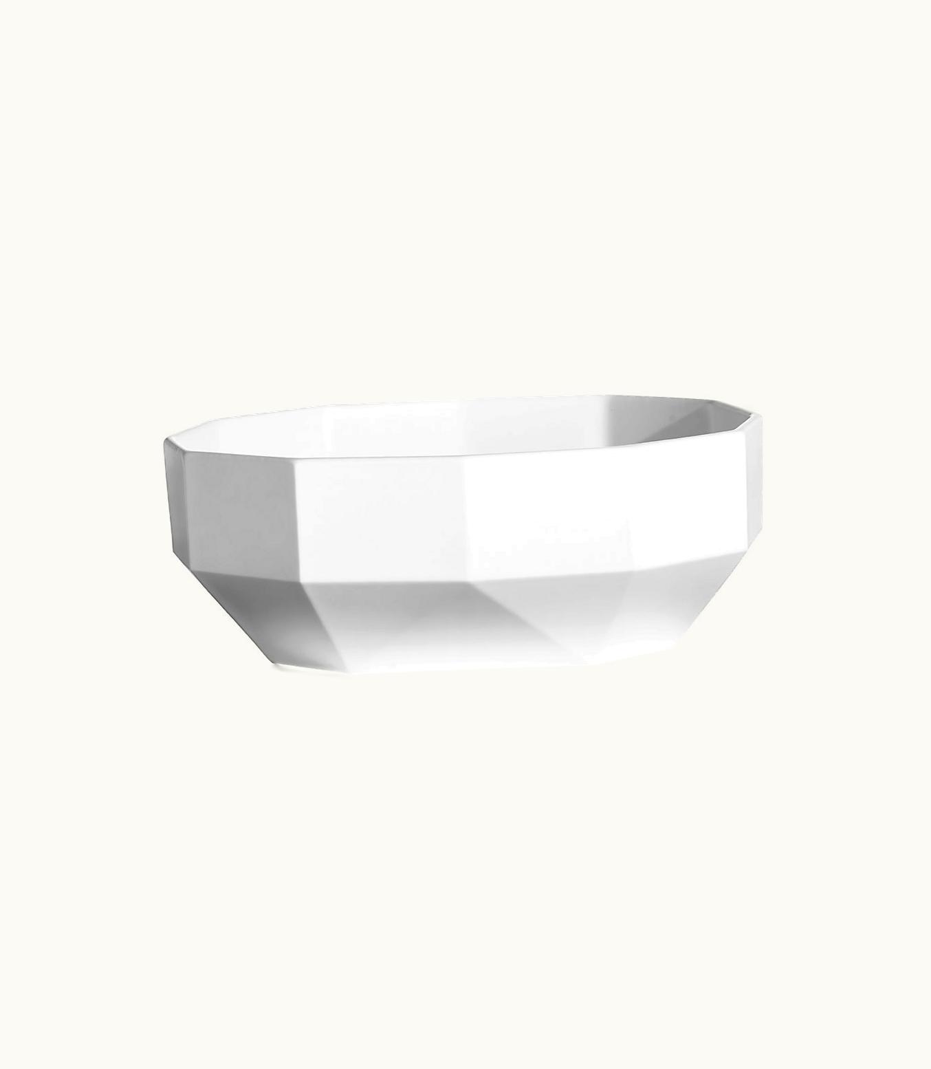 Tiffany & Co Tiffany Facets Medium Bowl In Bone China