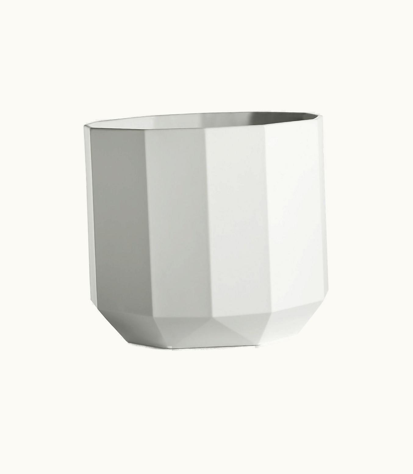 Tiffany & Co Tiffany Facets Medium Vase In Bone China