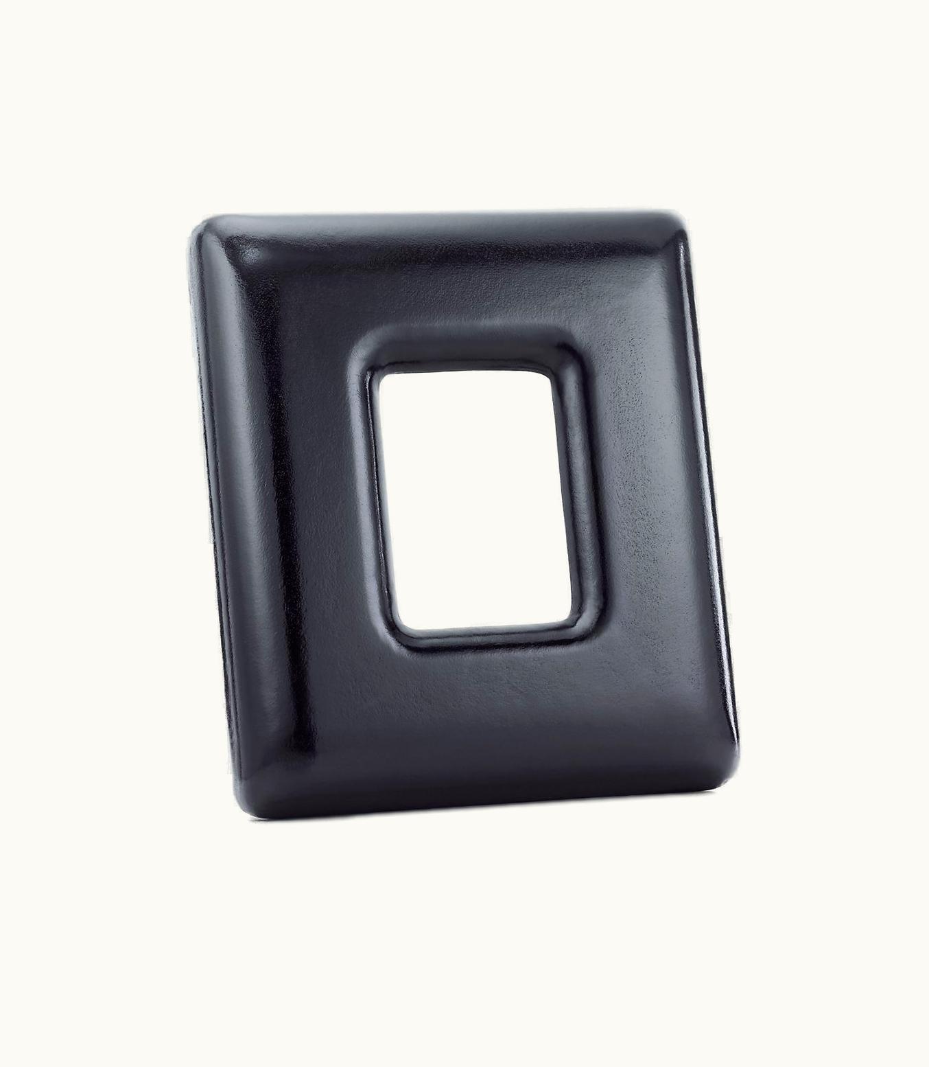 Tiffany & Co Elsa Peretti® Bombe Frame In Black Leather, Medium