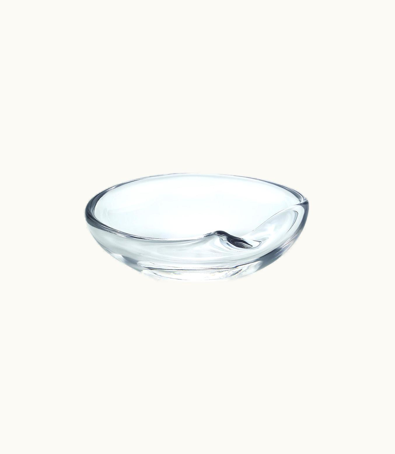 Tiffany & Co Elsa Peretti® Thumbprint Dish In Glass. More Sizes Available