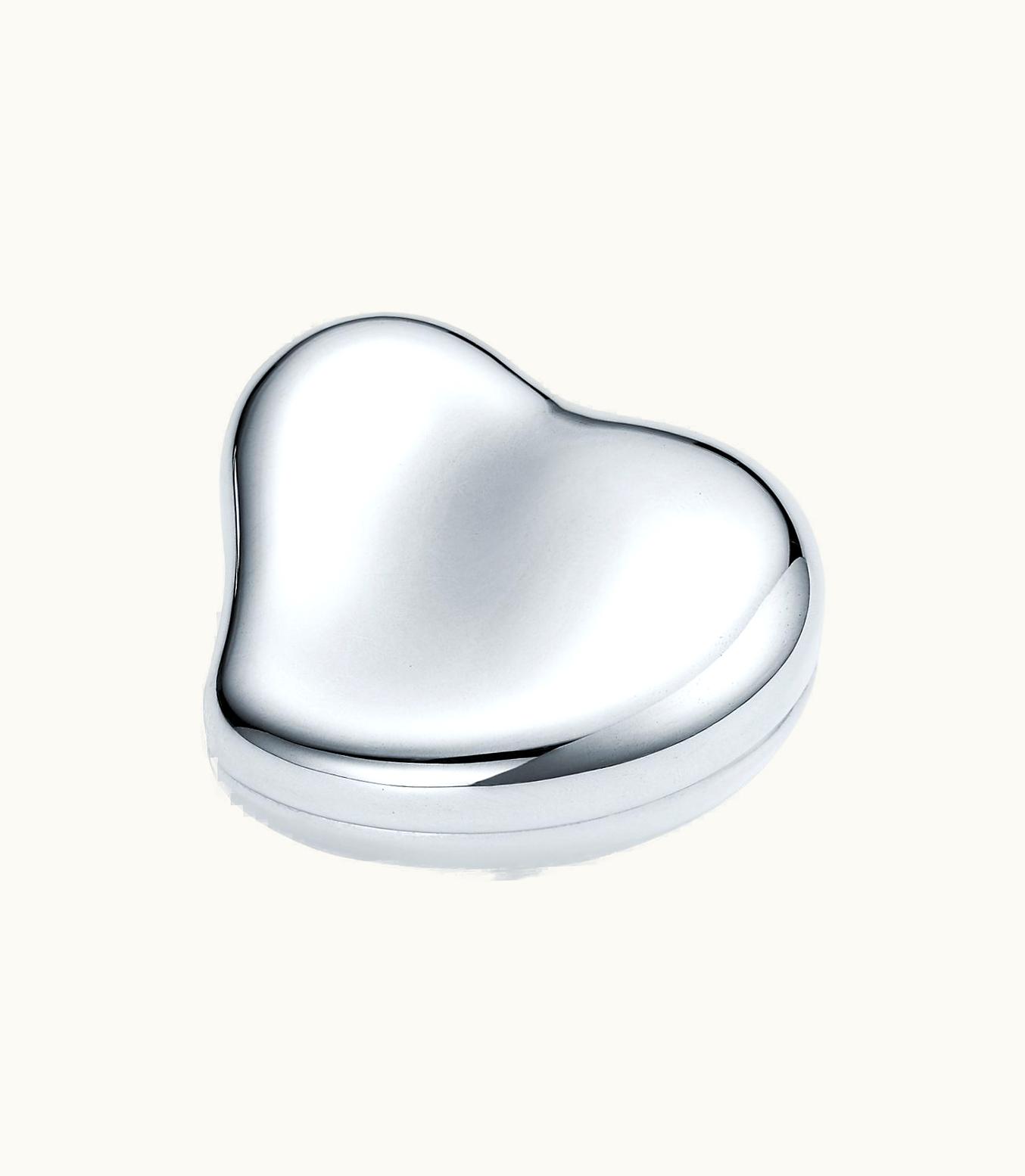 Tiffany & Co Elsa Peretti® Heart Box In Sterling Silver, Mini