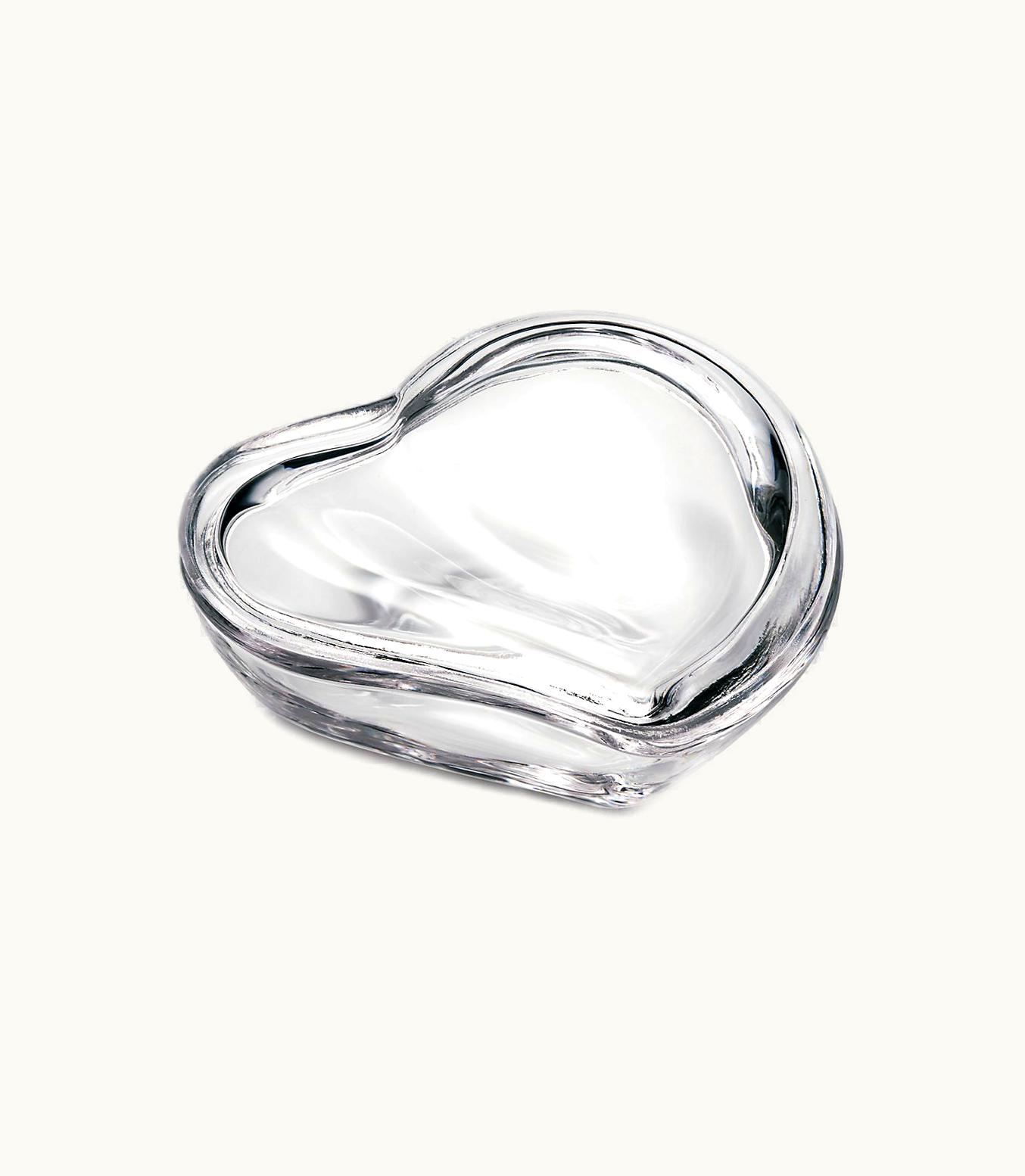 Tiffany & Co Elsa Peretti® Heart Box In Crystal