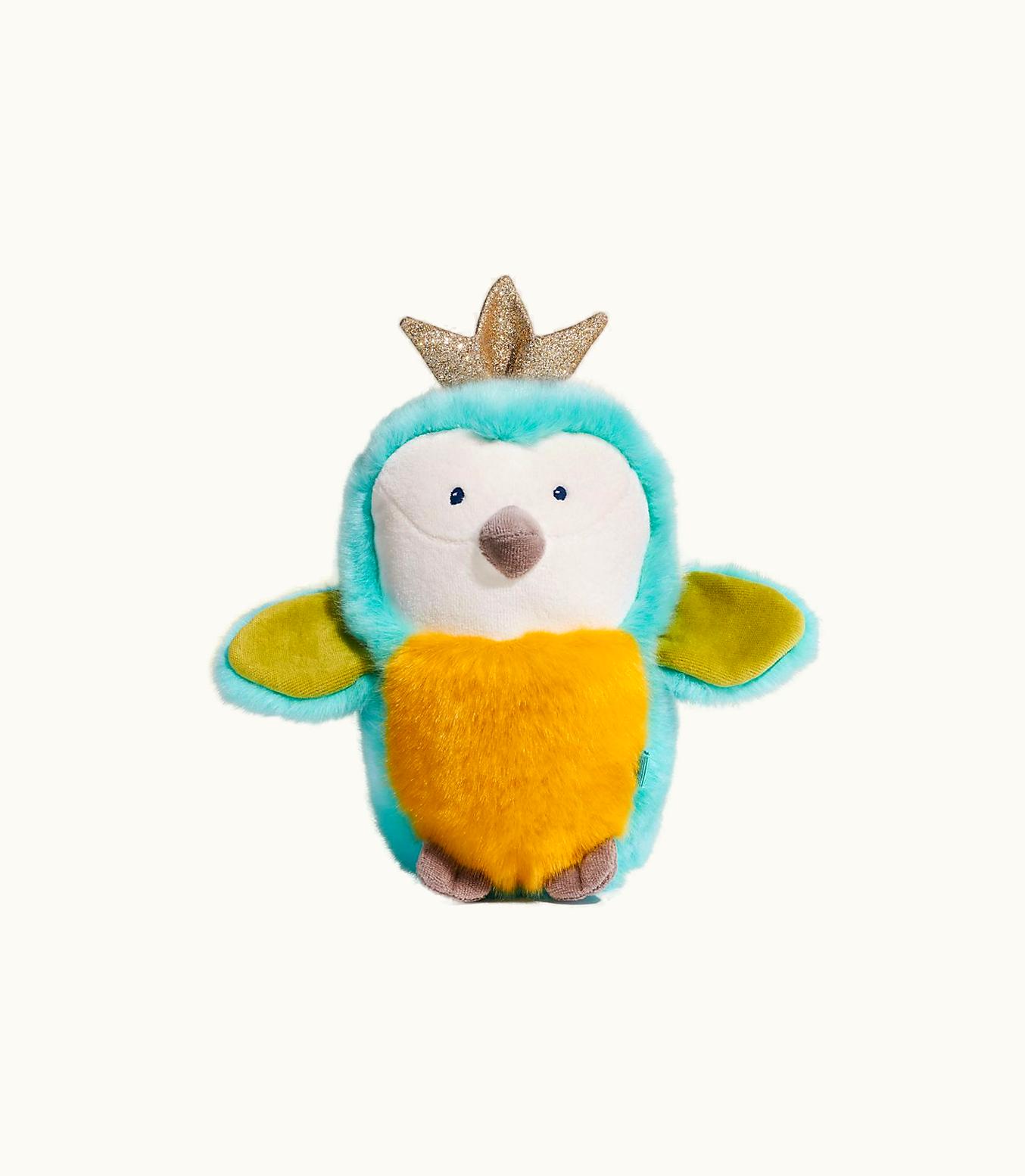 Tiffany & Co Tiny Tiffany Chick On A Rock Plush Toy In A Cotton Blend