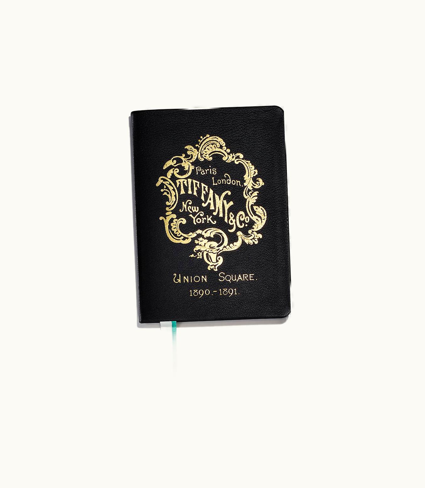 Tiffany & Co Notebook In Black Leather