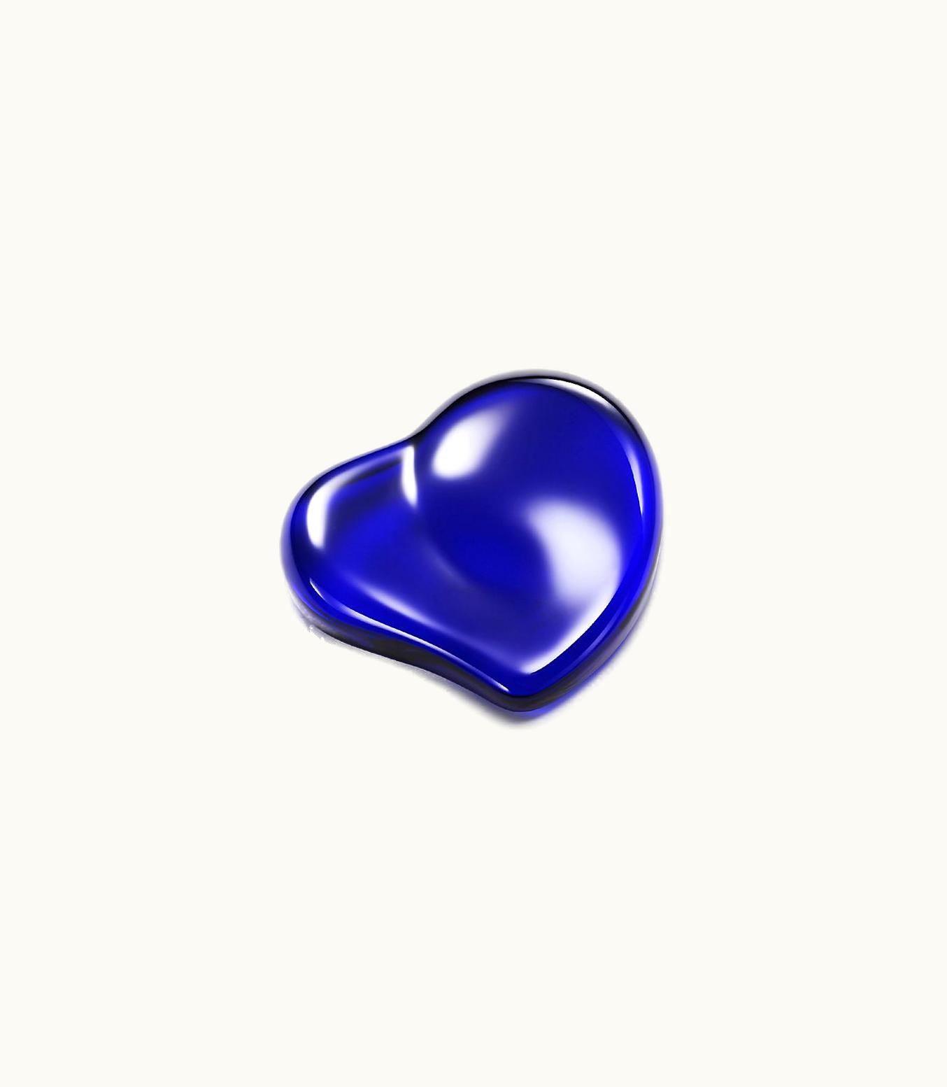 Tiffany & Co Elsa Peretti® Heart Paperweight In Cobalt Glass