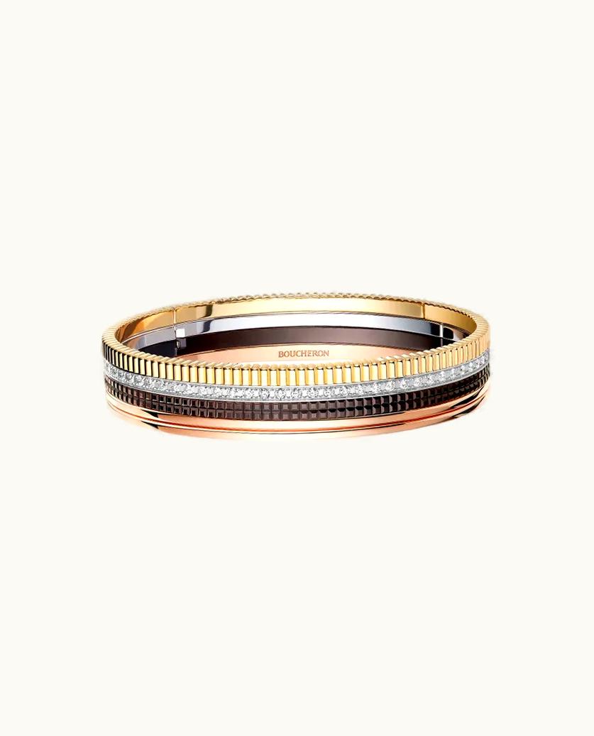 Boucheron Boucheron Quatre Classique Diamond-Paved Bangle