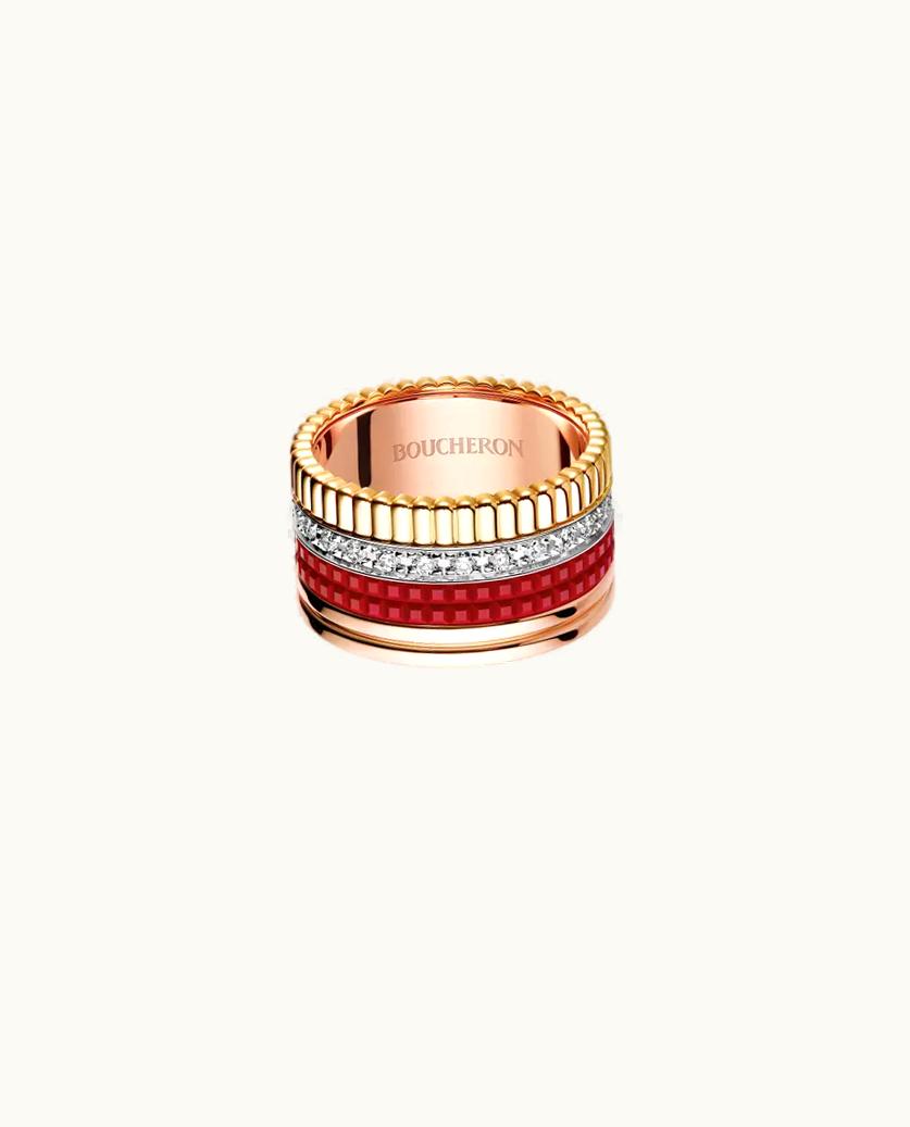 Boucheron Boucheron Quatre Red Edition Large Diamond Ring
